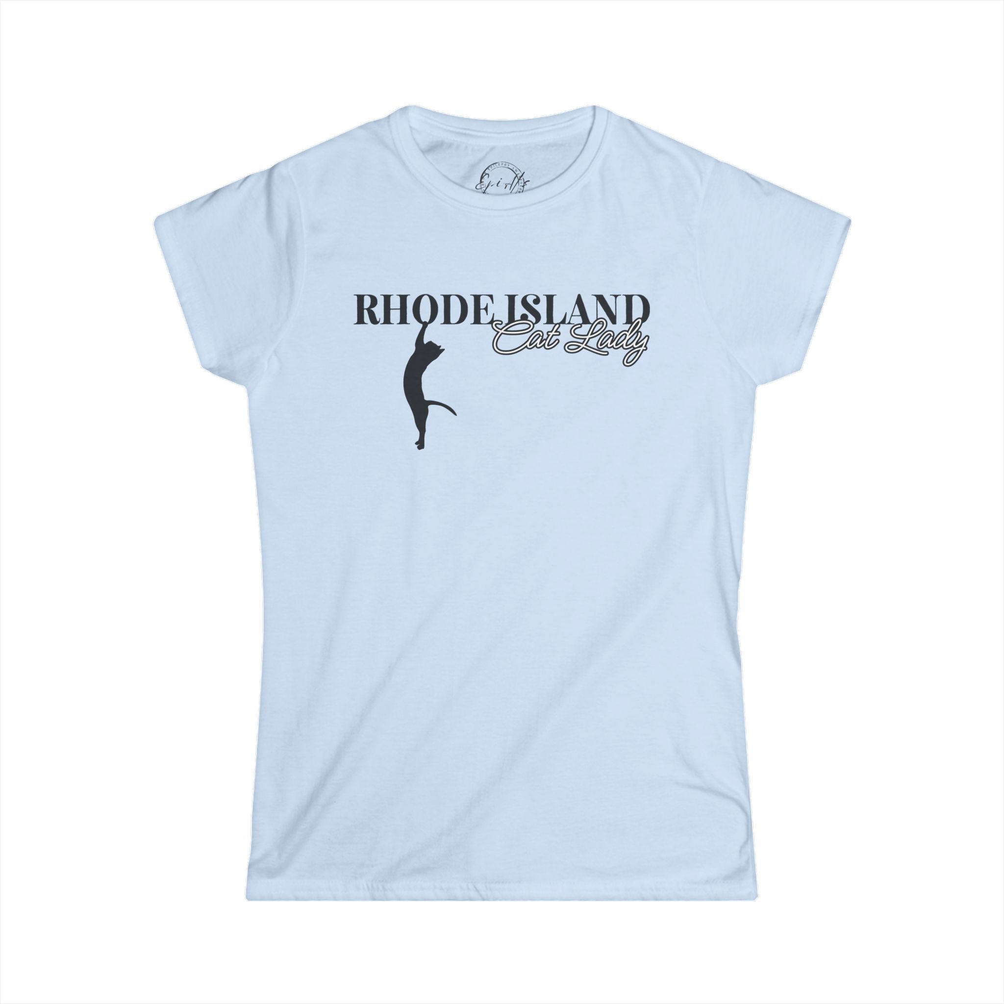 Rhode Island Cat Lady Softstyle Tee - T - Shirt - EpiAl's Shop