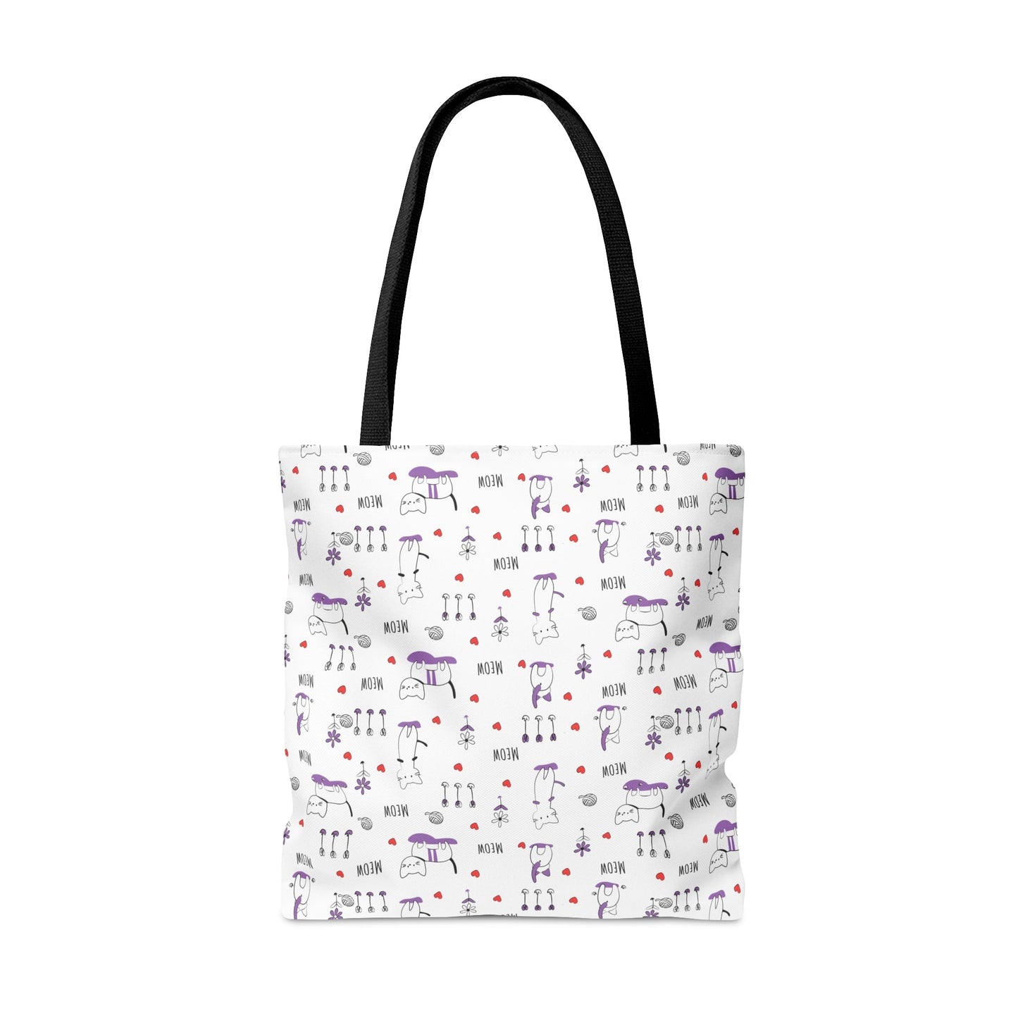 Right Meow Tote Bag - Bags - Epileptic Al’s Shop