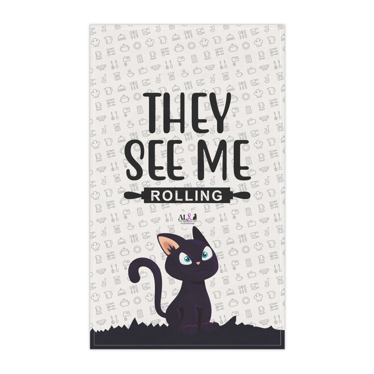 Rollin’ Kitchen Towel - Home Decor - Epileptic Al’s Shop
