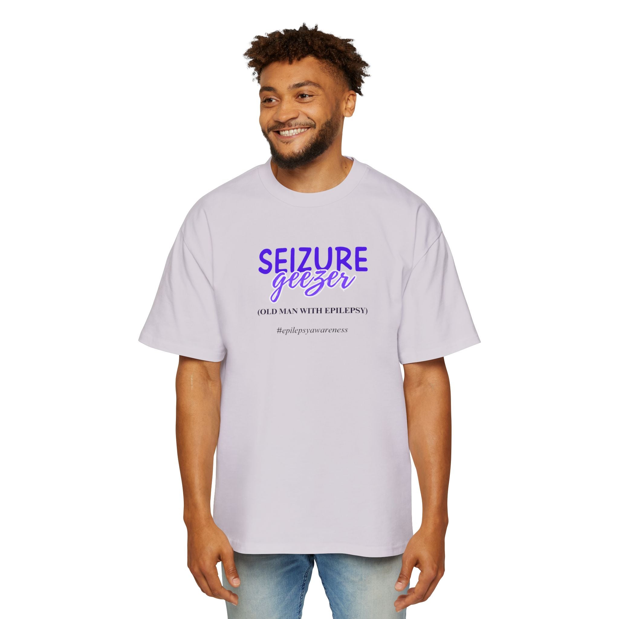 Seizure Awareness Oversized Tee for Seizure Geezers - Clothing, T-shirts - EpiAl's Shop