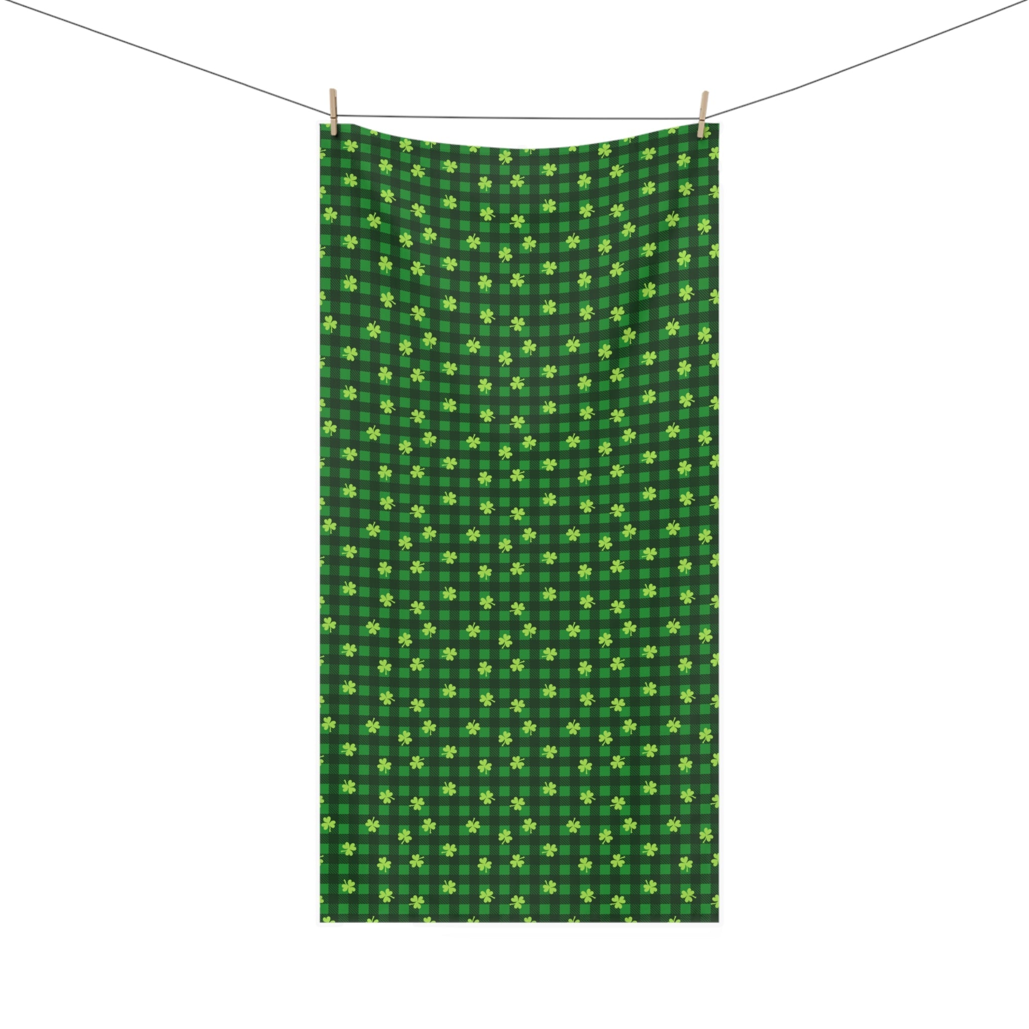 Shamrock Paws Mink-Cotton Towel - EpiAl's Shop