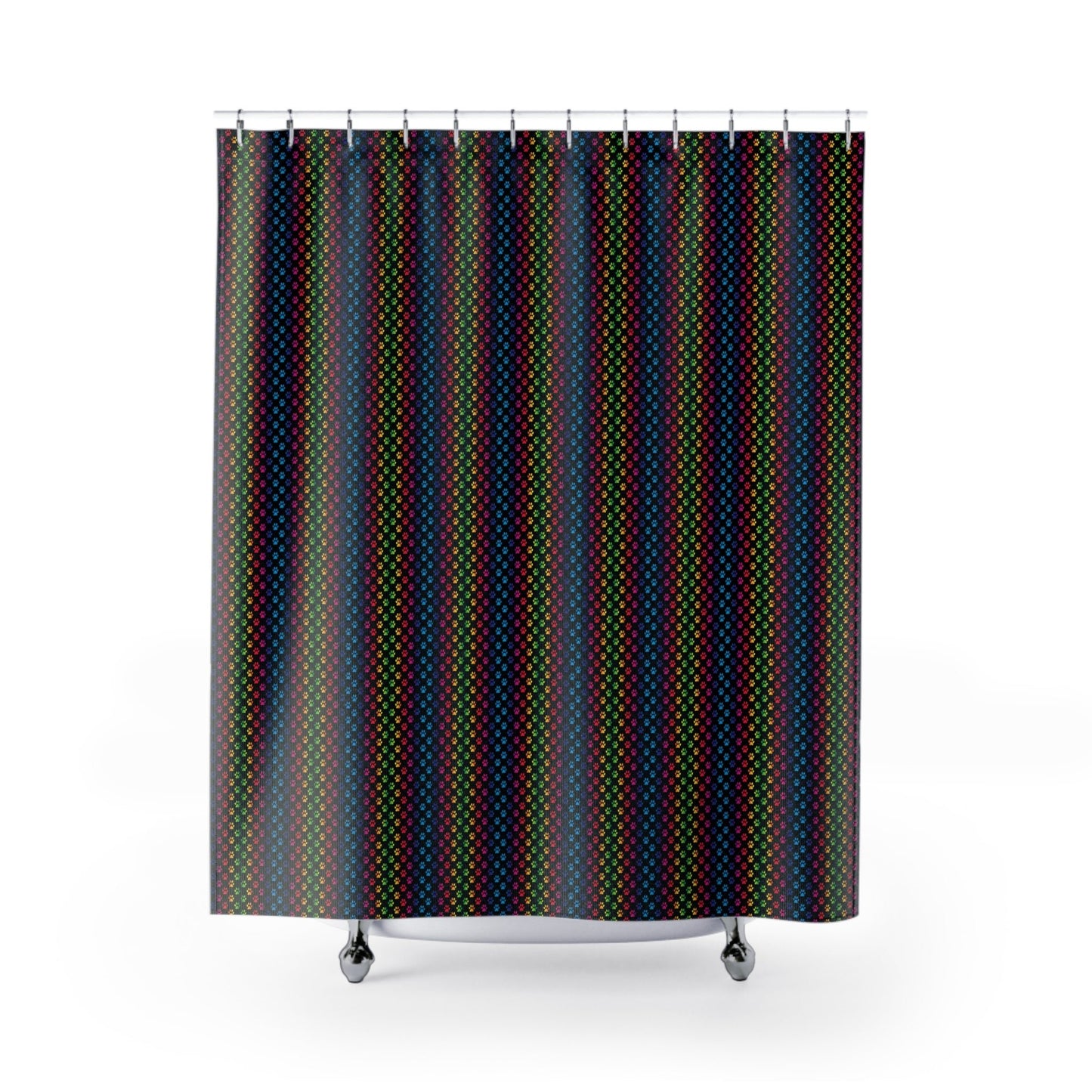 Shimmery Paws Shower Curtains - Home Decor - Epileptic Al’s Shop