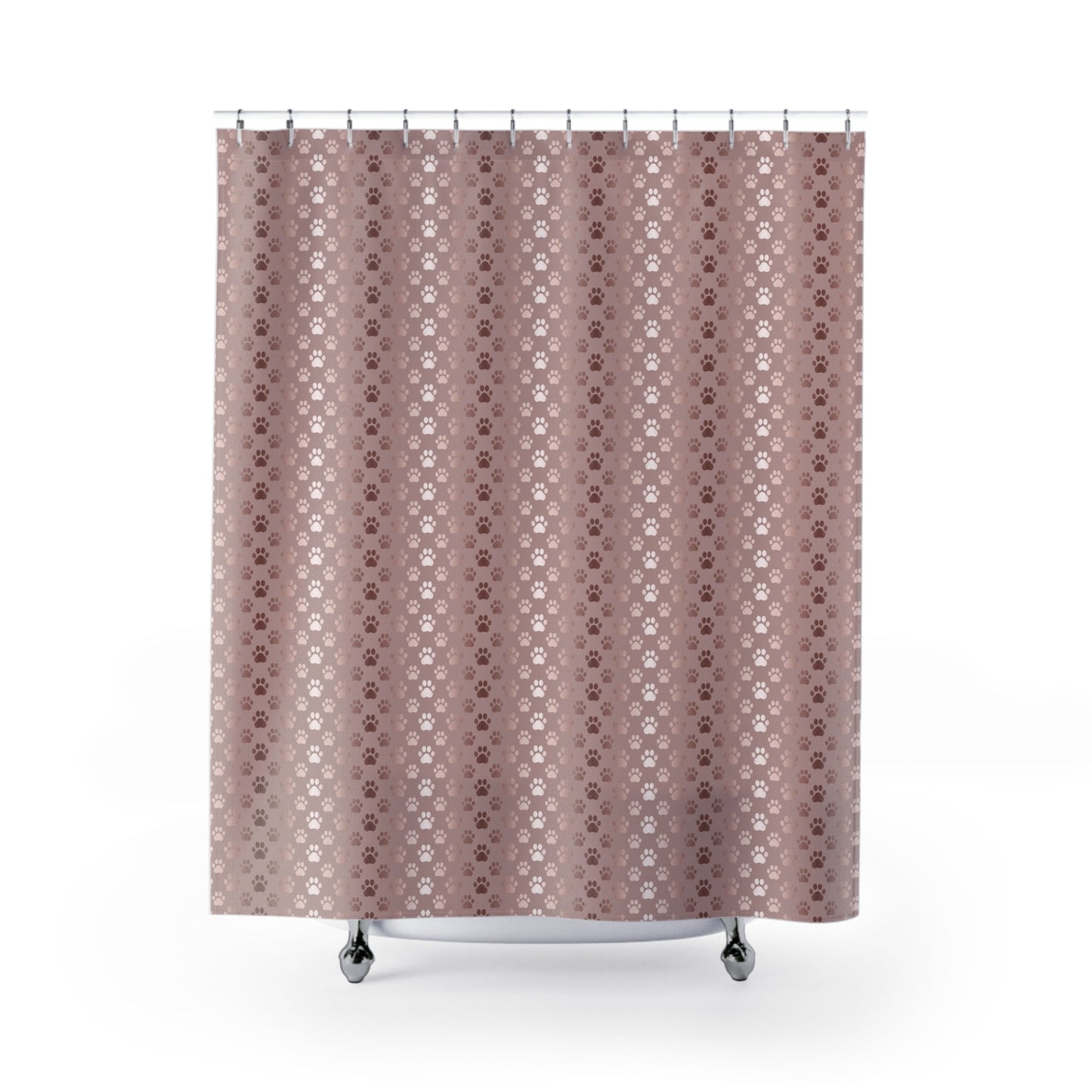 Shimmery Pink Paws Shower Curtains - Home Decor - Epileptic Al’s Shop