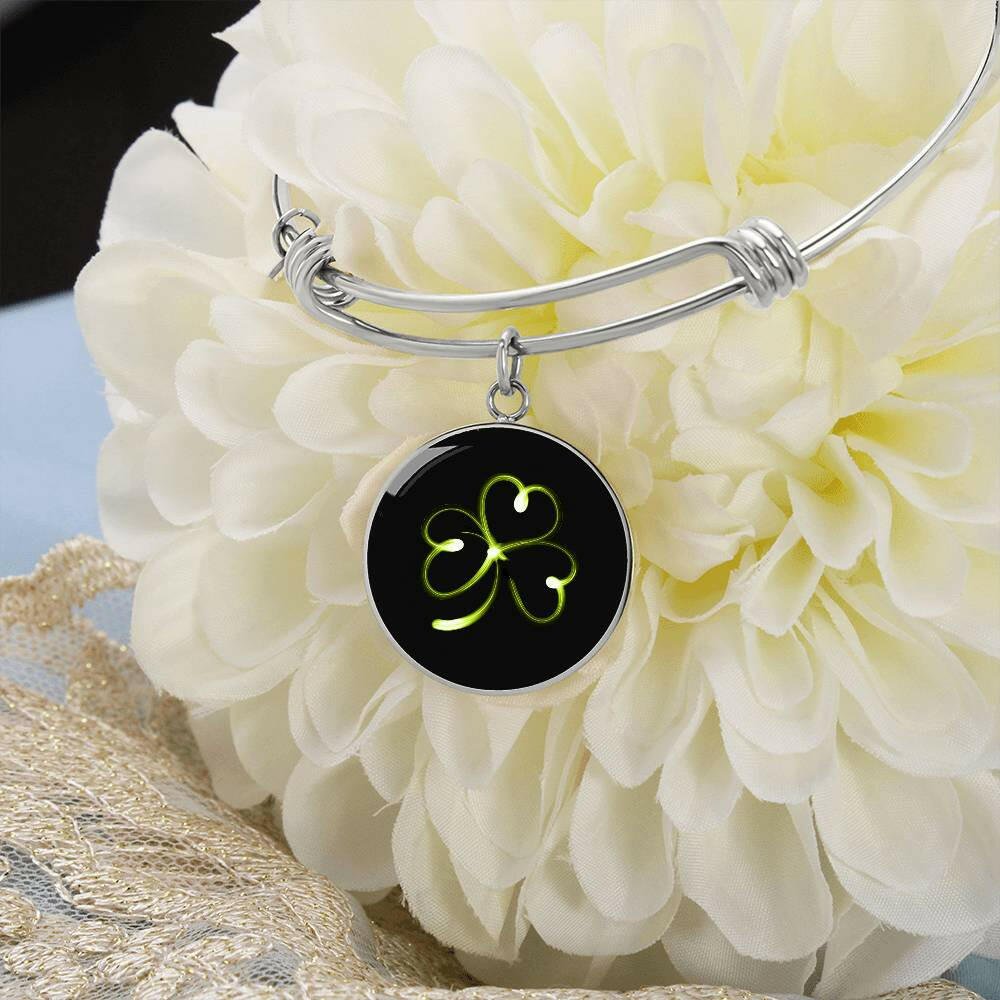 Shiny Shamrock Bracelet - Jewelry - Epileptic Al’s Shop