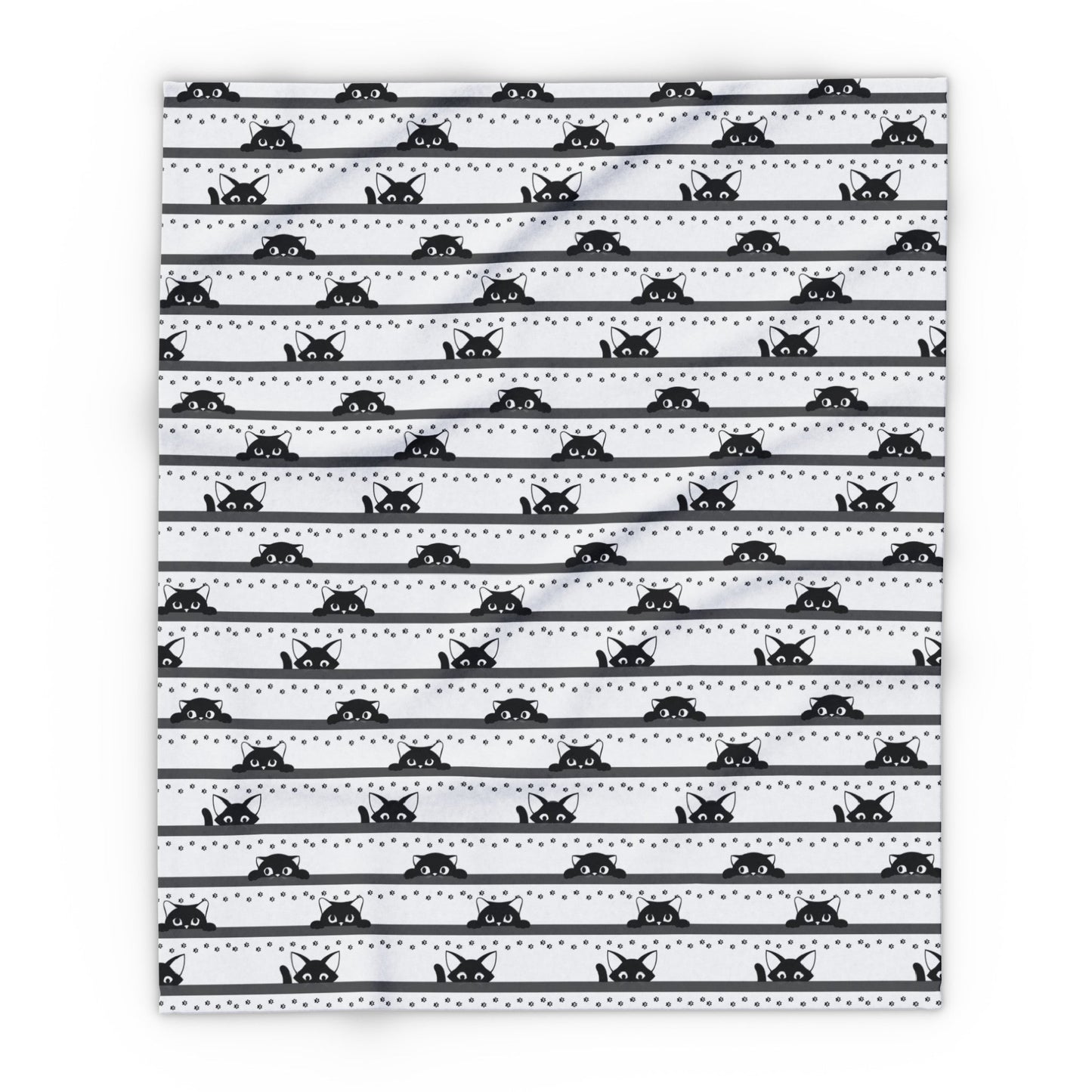 Shy Kitties Arctic Fleece Blanket - Home Decor - Epileptic Al’s Shop