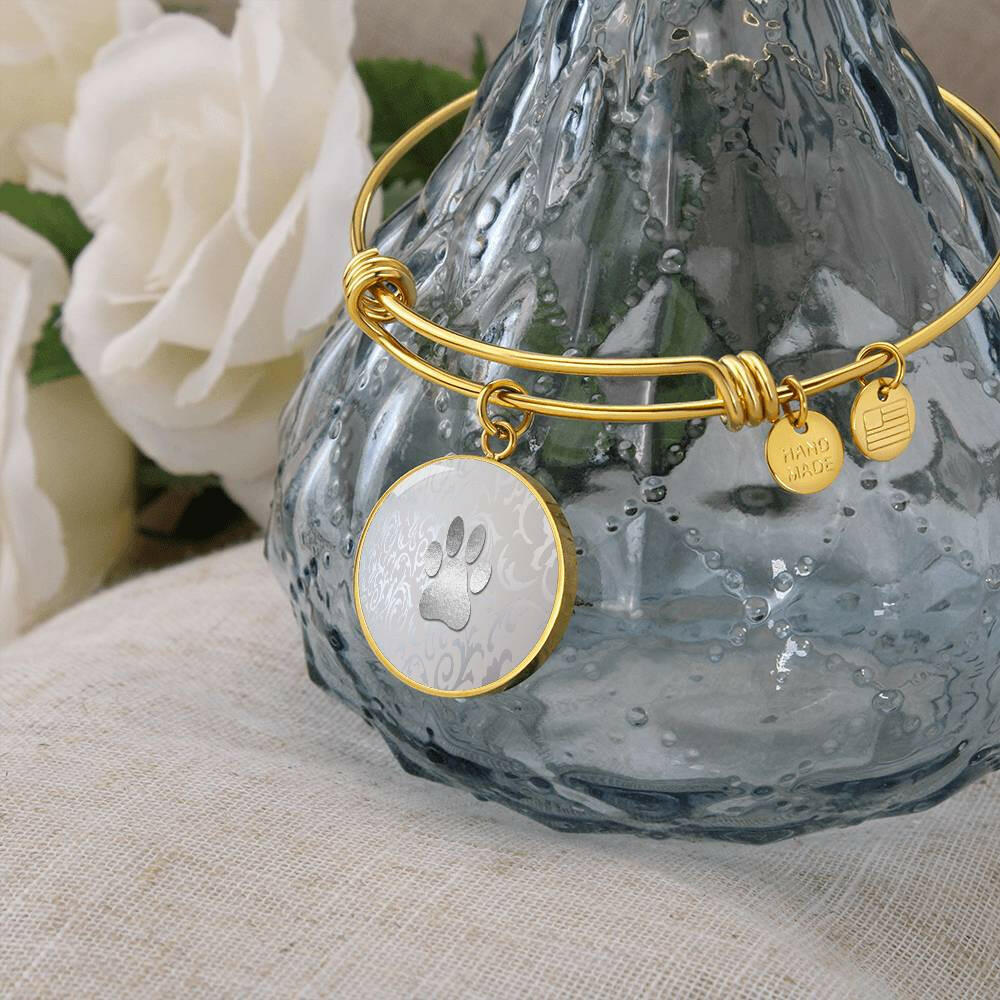 Silver Paw Bracelet - EpiAl's Shop