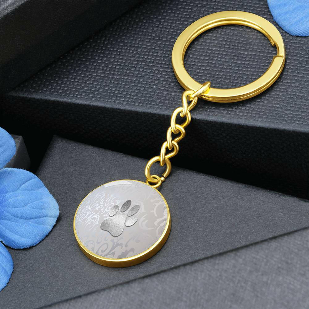 Silver Paw Keychain - EpiAl's Shop