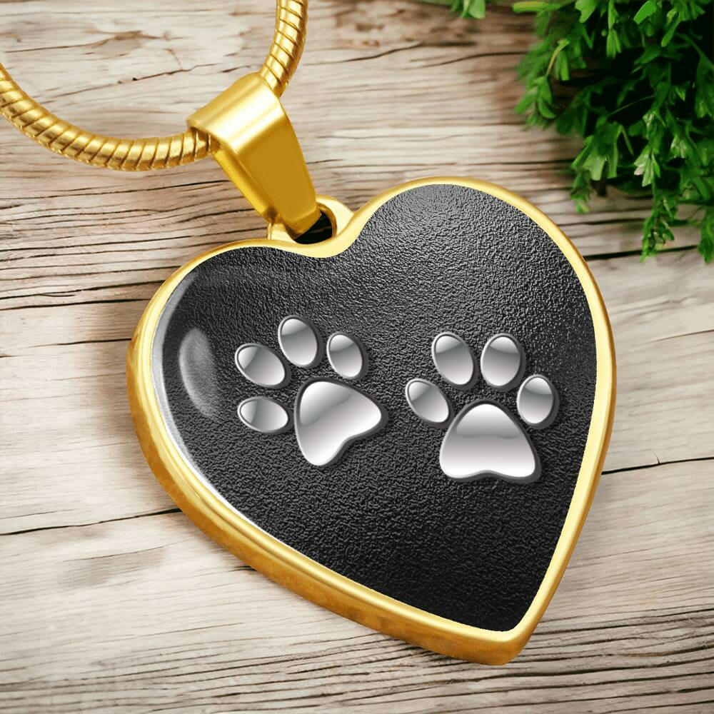 Silver Paws Necklace - Jewelry - Epileptic Al’s Shop