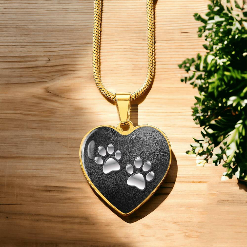 Silver Paws Necklace - Jewelry - Epileptic Al’s Shop