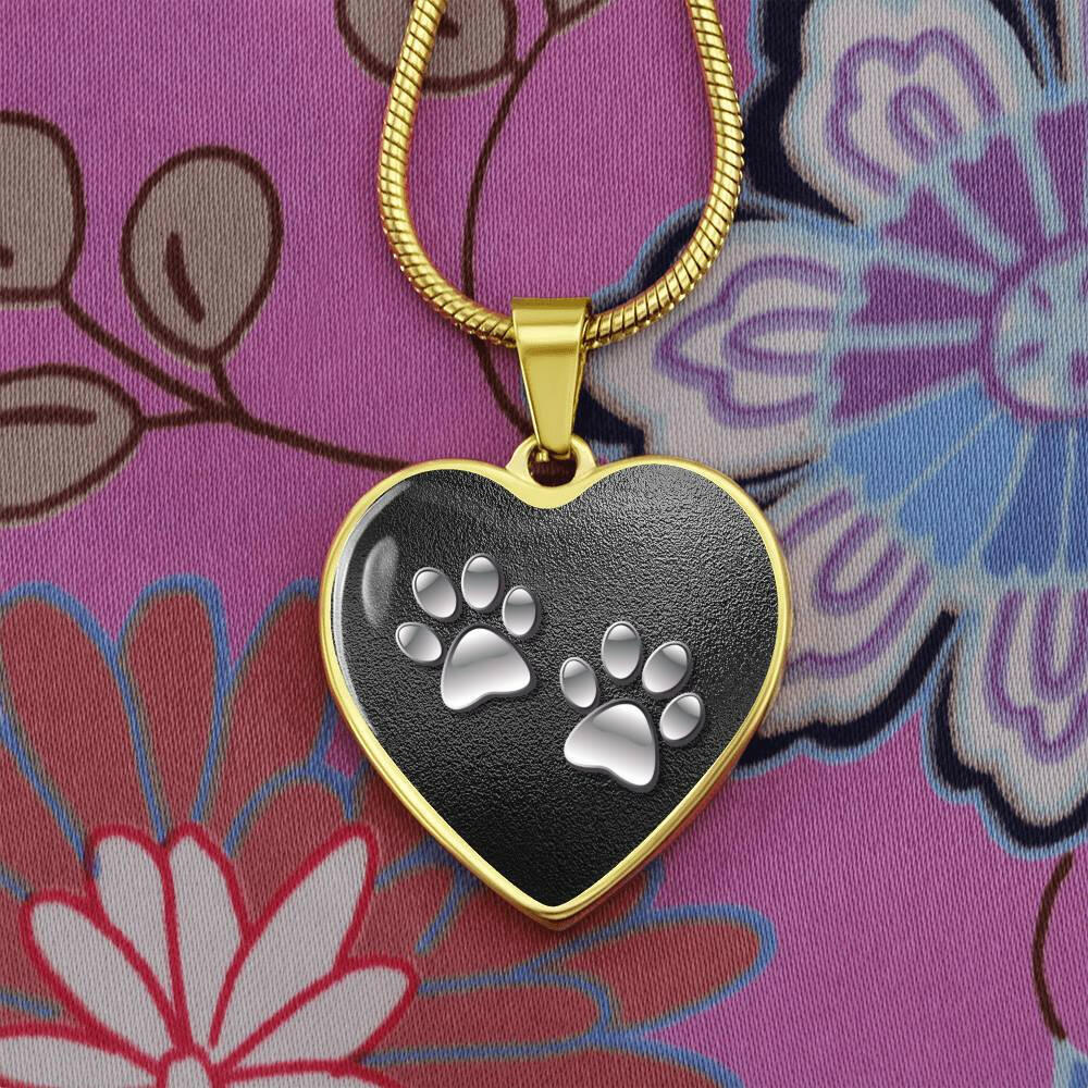 Silver Paws Necklace - Jewelry - Epileptic Al’s Shop