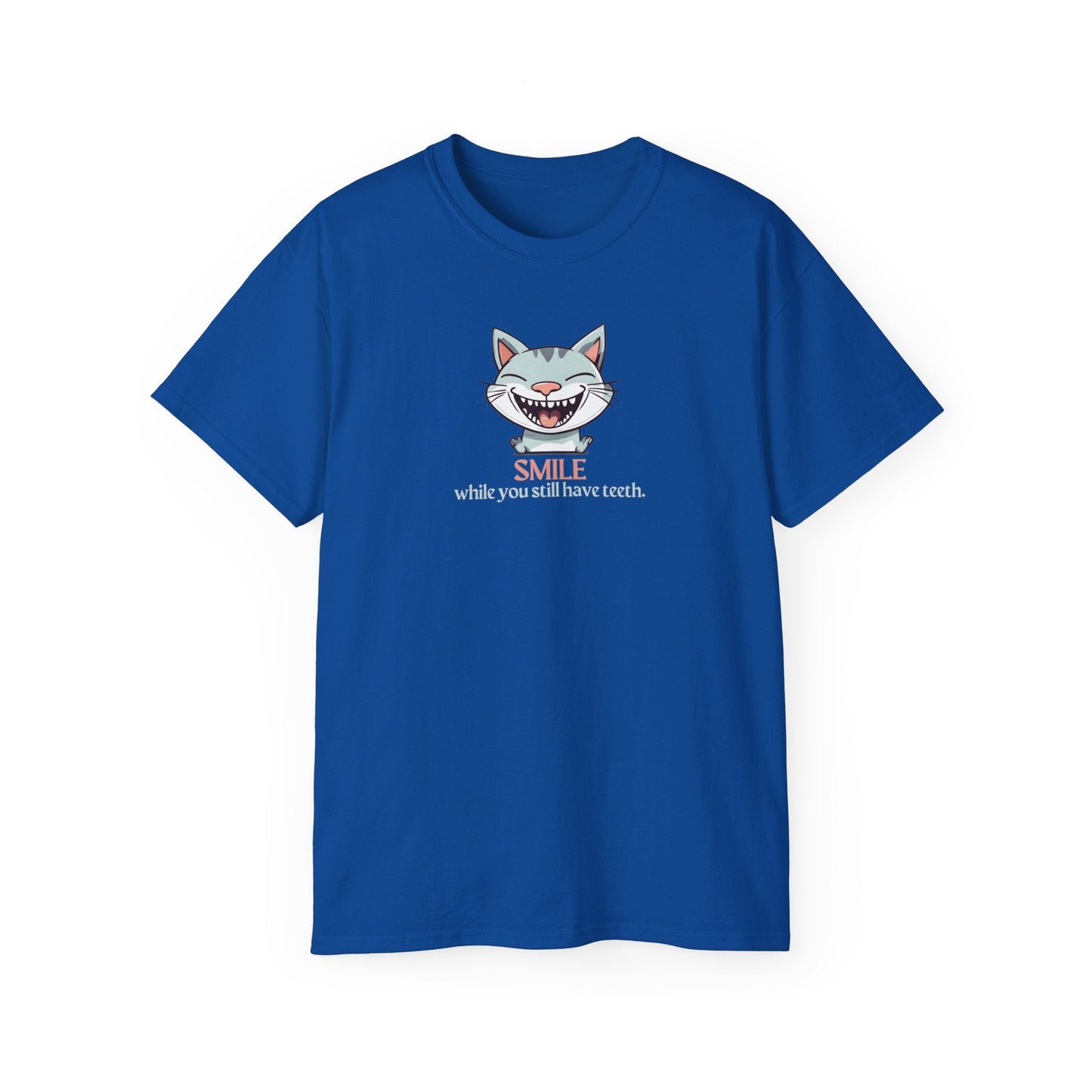 Smile Unisex Ultra Cotton Tee - T - Shirt - Epileptic Al’s Shop