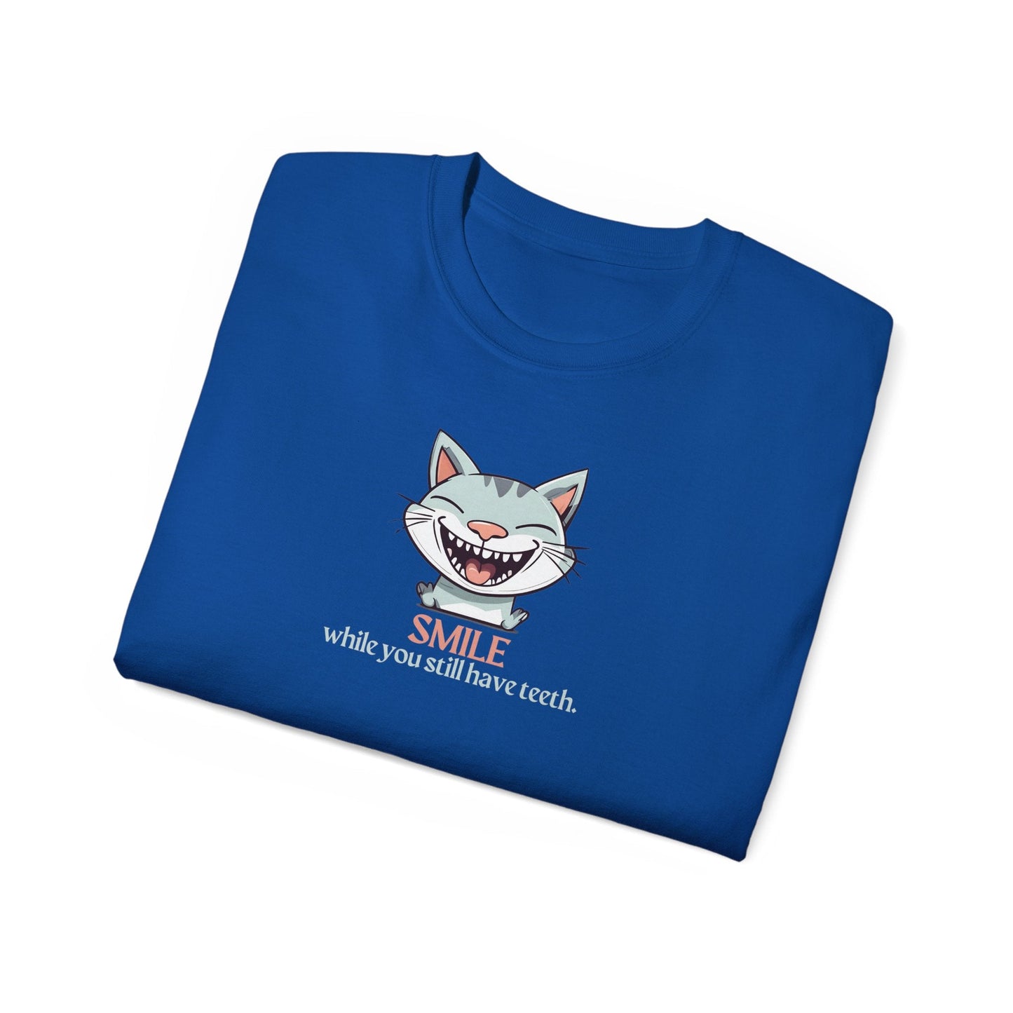 Smile Unisex Ultra Cotton Tee - T - Shirt - Epileptic Al’s Shop
