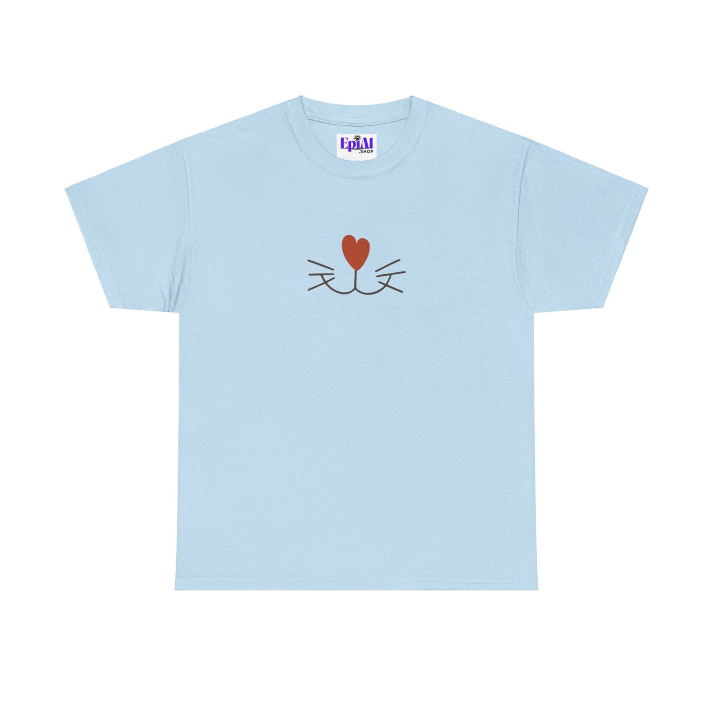Smily Kitty Unisex Heavy Cotton Tee - T - Shirt - Epileptic Al’s Shop