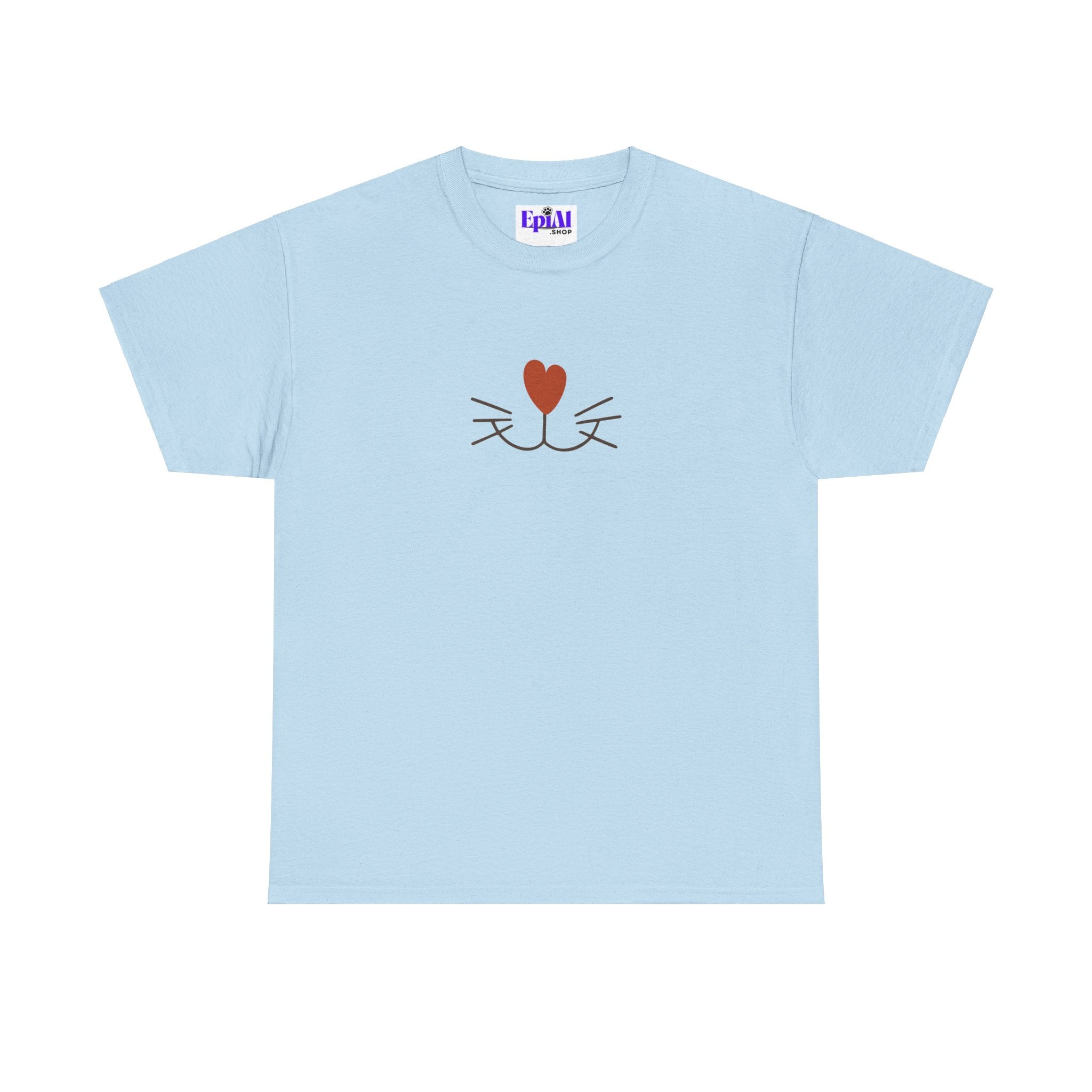 Smily Kitty Unisex Heavy Cotton Tee - EpiAl's Shop