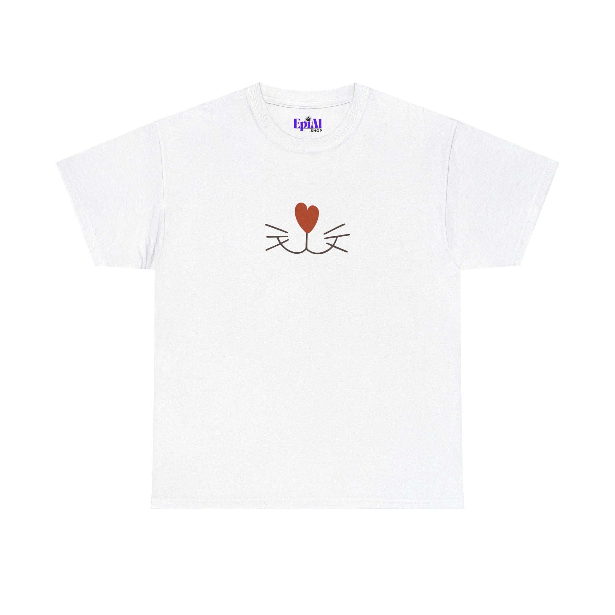 Smily Kitty Unisex Heavy Cotton Tee - EpiAl's Shop