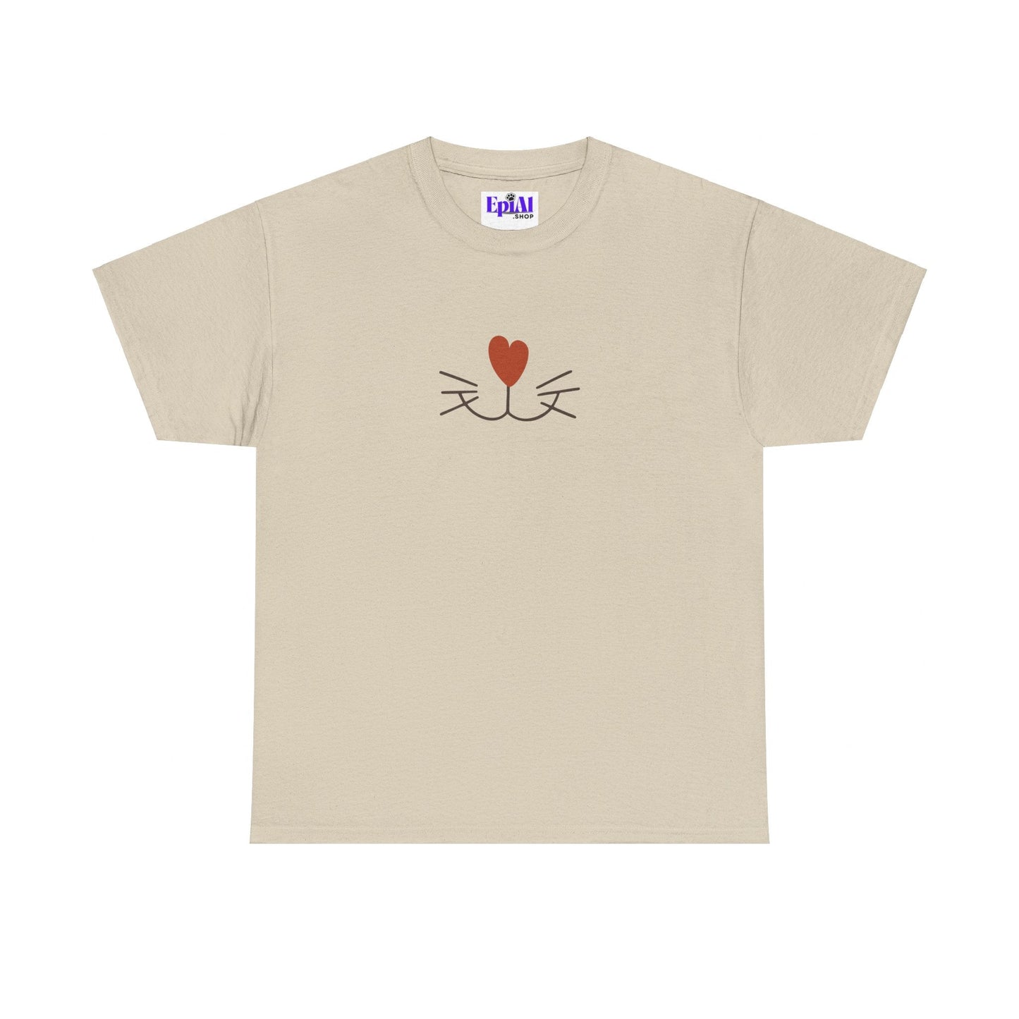 Smily Kitty Unisex Heavy Cotton Tee - T - Shirt - Epileptic Al’s Shop