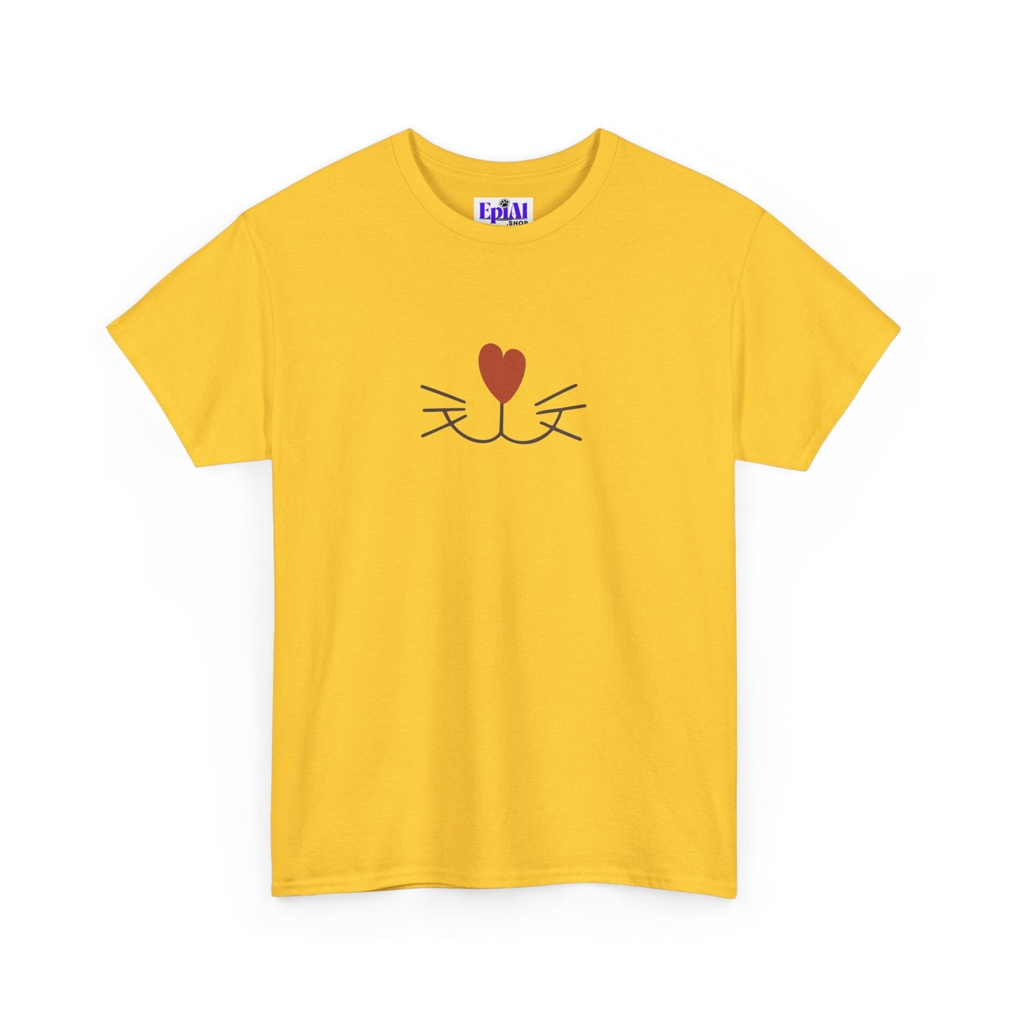 Smily Kitty Unisex Heavy Cotton Tee - T - Shirt - Epileptic Al’s Shop