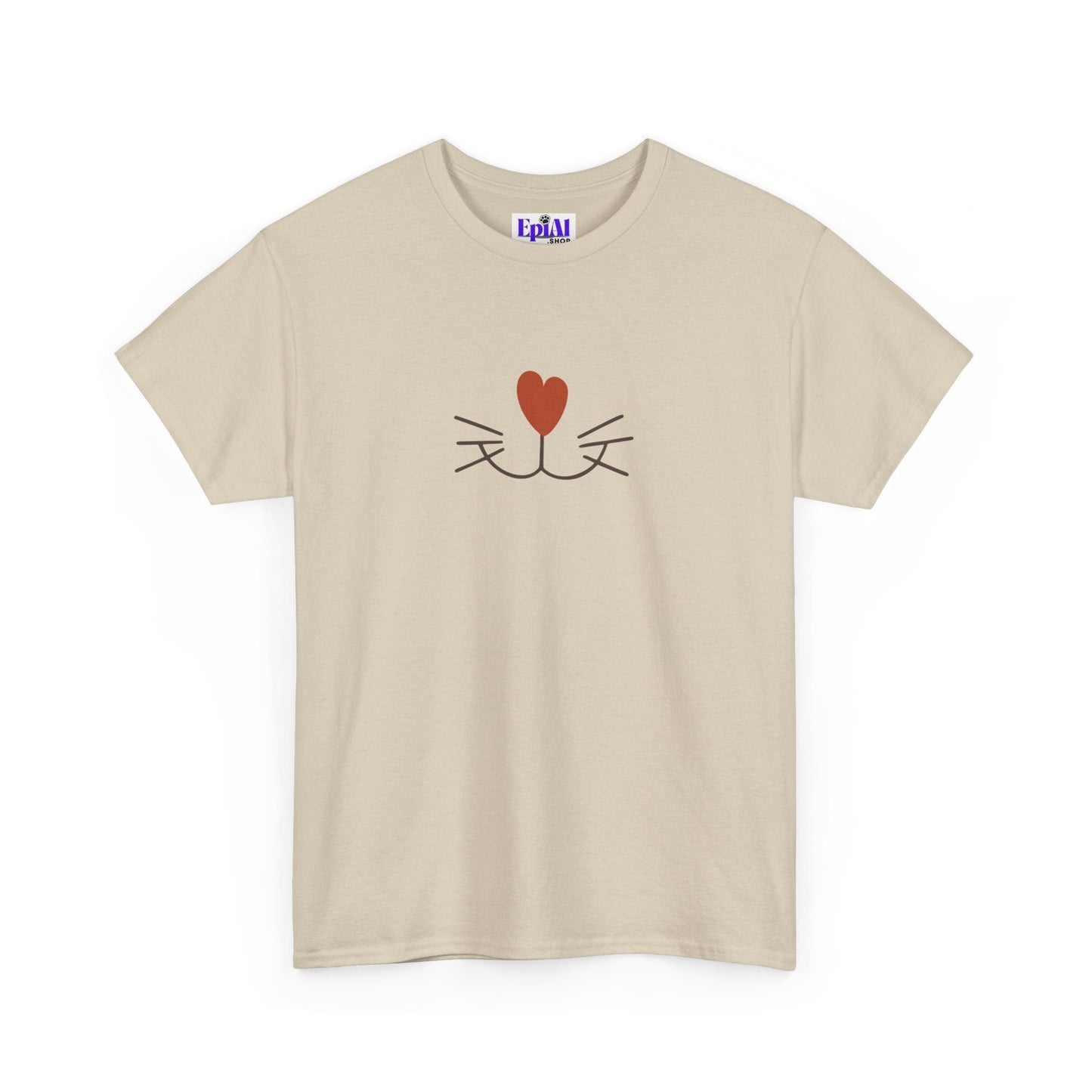 Smily Kitty Unisex Heavy Cotton Tee - T - Shirt - Epileptic Al’s Shop