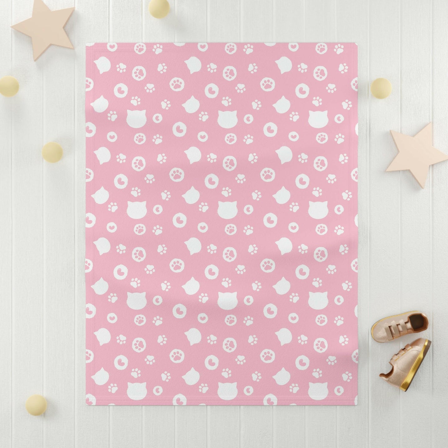 Soft Kitty Fleece Baby Blanket - Beds & Blankets - Epileptic Al’s Shop
