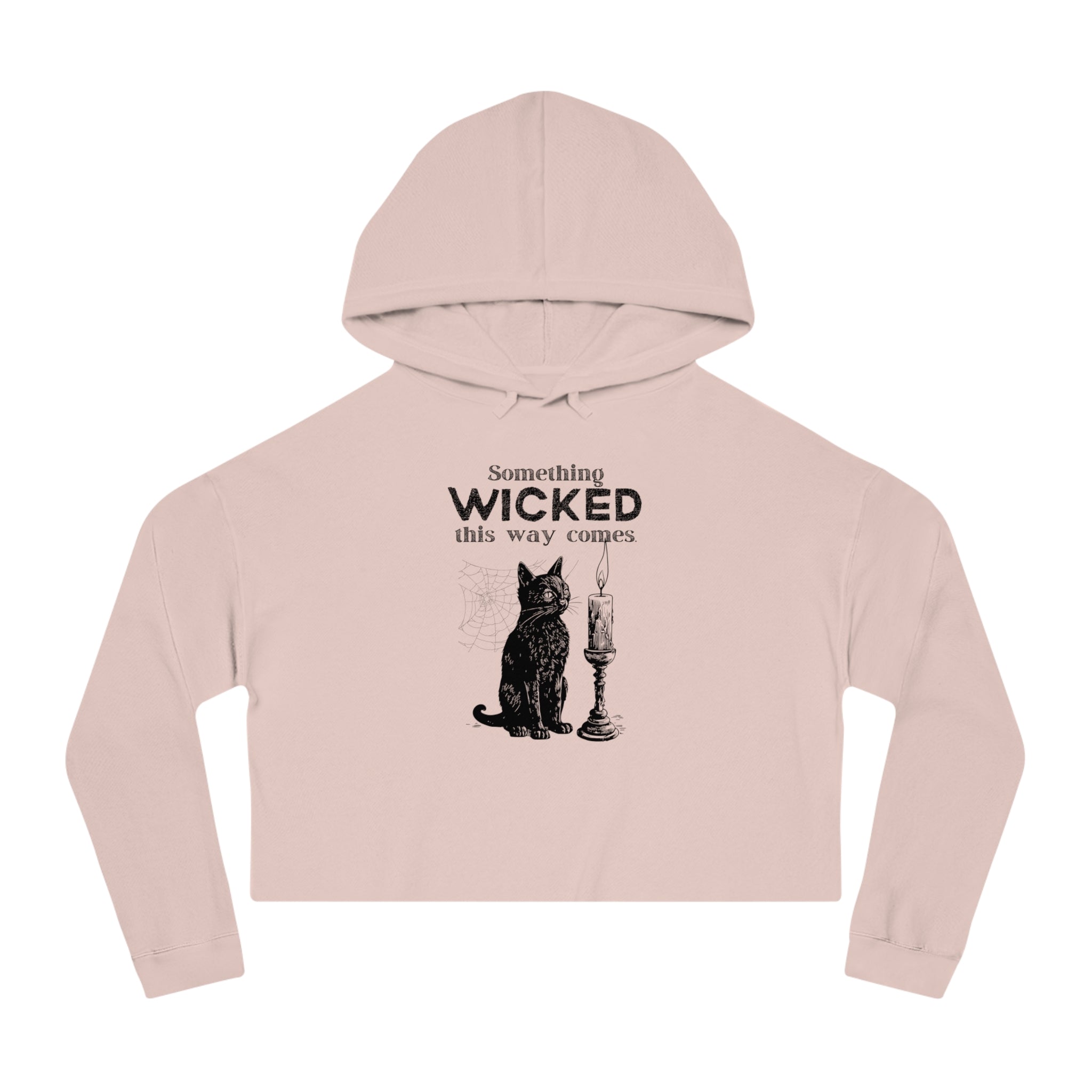 Something Wicked Women's Cropped Hooded Sweatshirt - Hoodie - EpiAl's Shop
