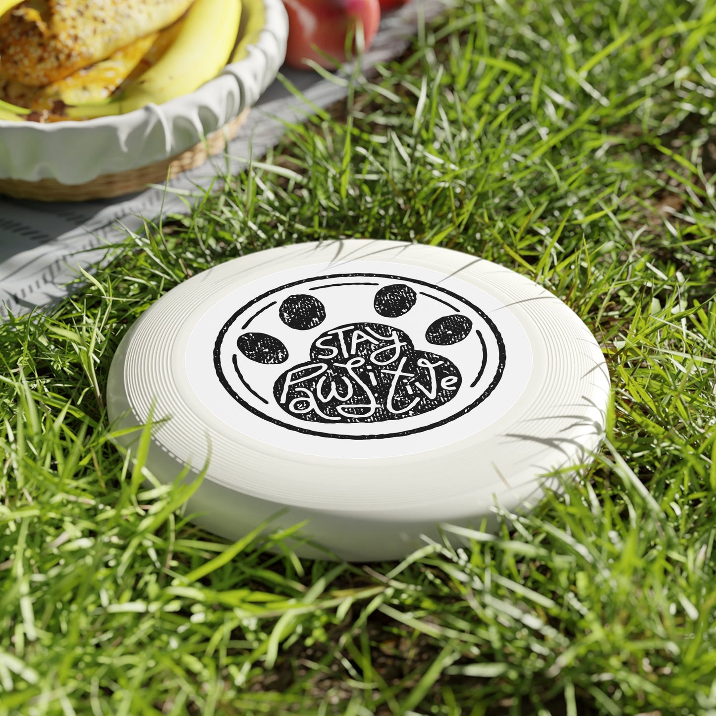 Stay Pawsitive Wham - O Frisbee - Accessories - Epileptic Al’s Shop
