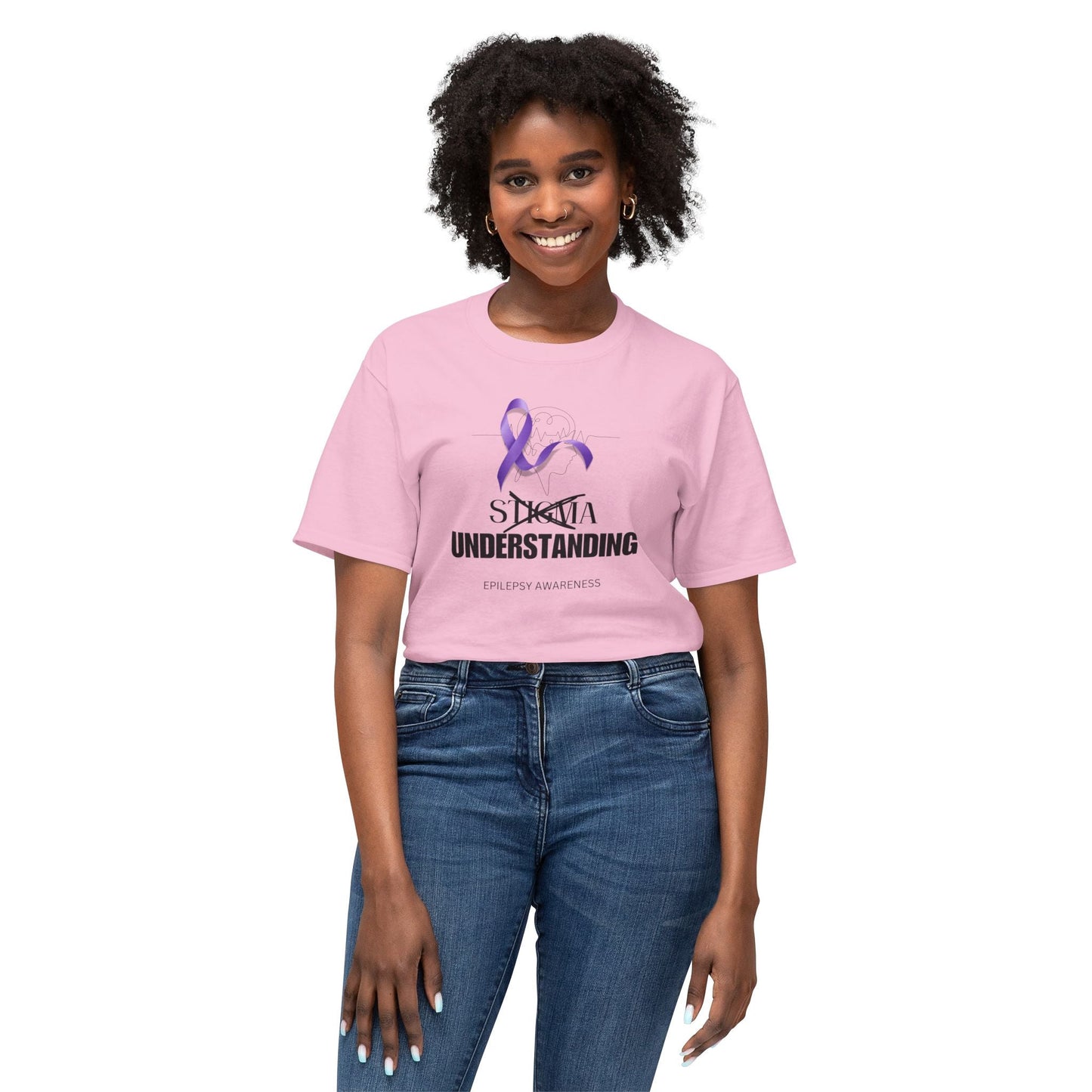 Stigma Understanding Unisex HD Cotton™ T - shirt - T - Shirt - Epileptic Al’s Shop