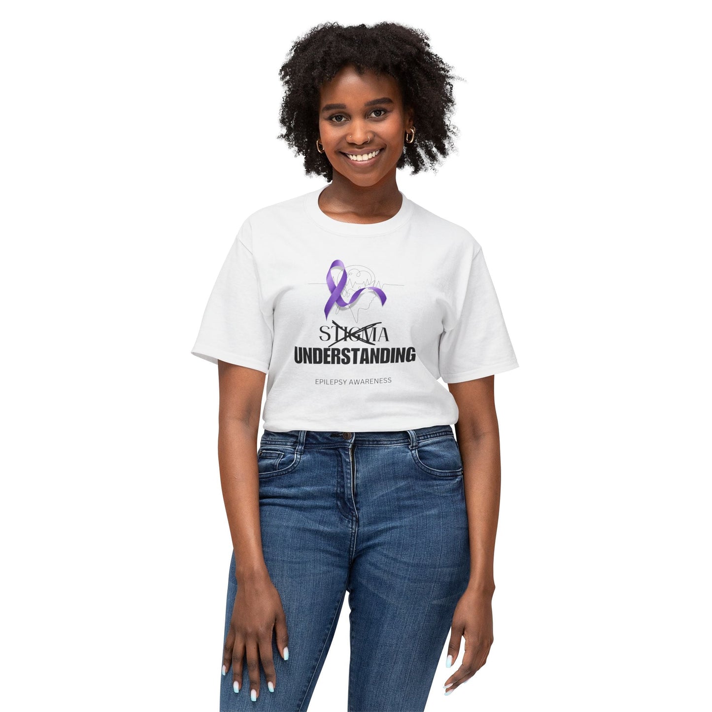 Stigma Understanding Unisex HD Cotton™ T - shirt - T - Shirt - Epileptic Al’s Shop