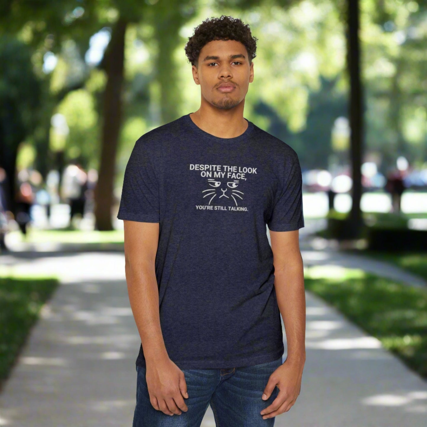 Still Talking Unisex CVC Jersey T - shirt - T - Shirt - Epileptic Al’s Shop