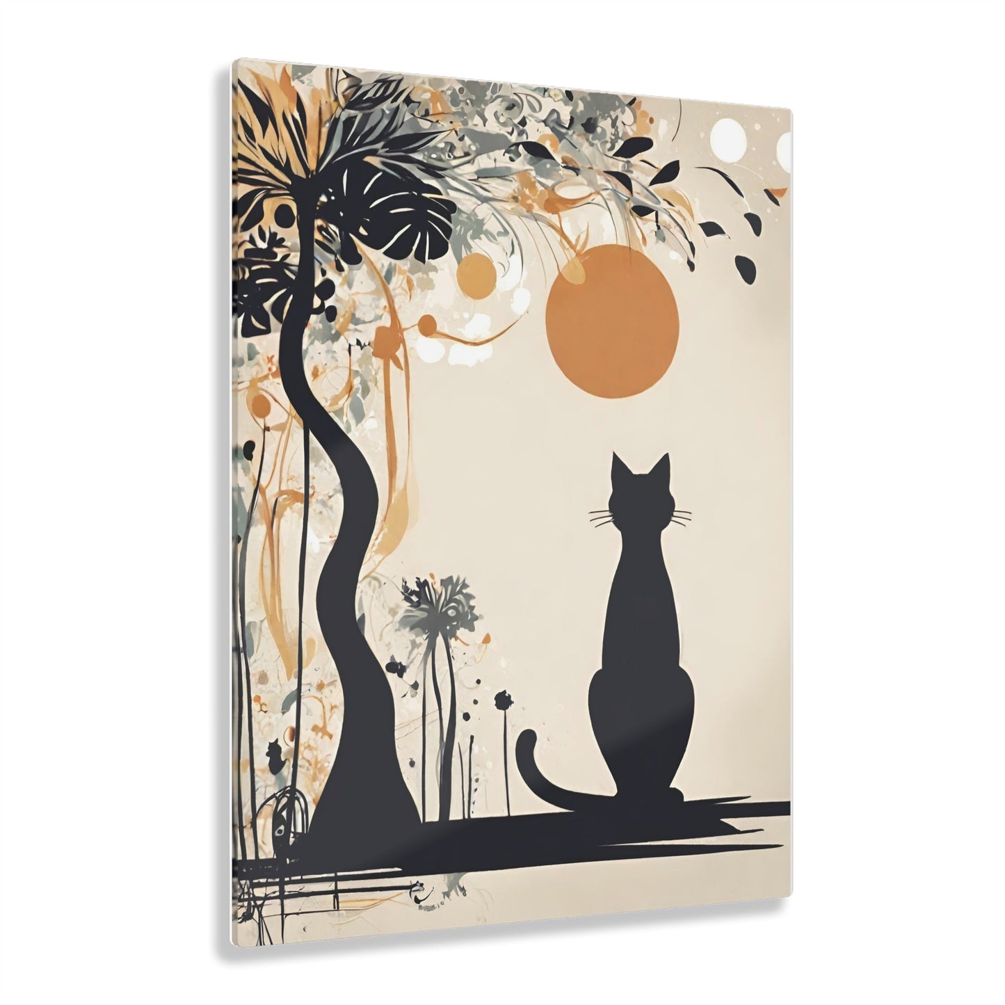 Sunrise Kitty Acrylic Prints - Home Decor - Epileptic Al’s Shop