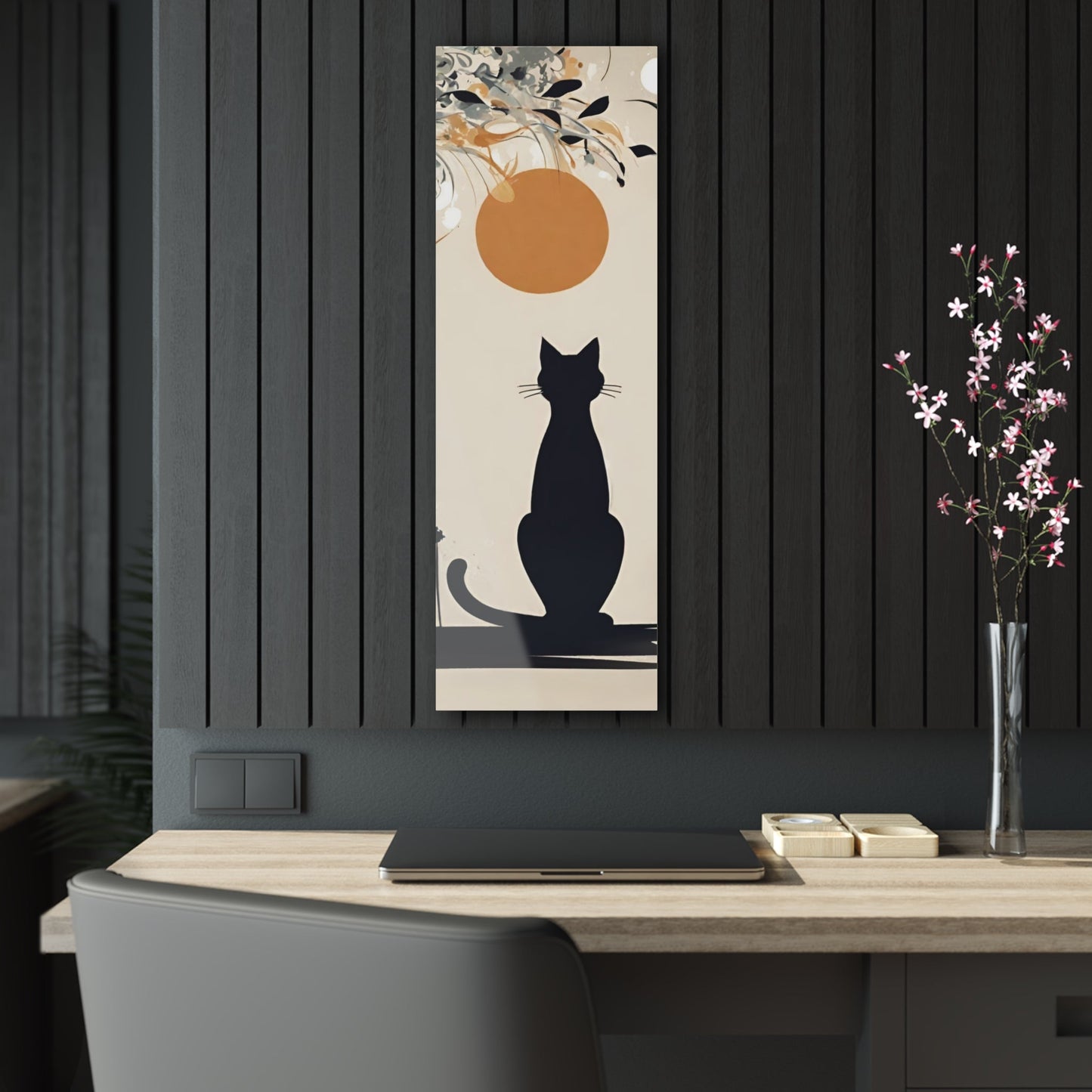 Sunrise Kitty Acrylic Prints - Home Decor - Epileptic Al’s Shop