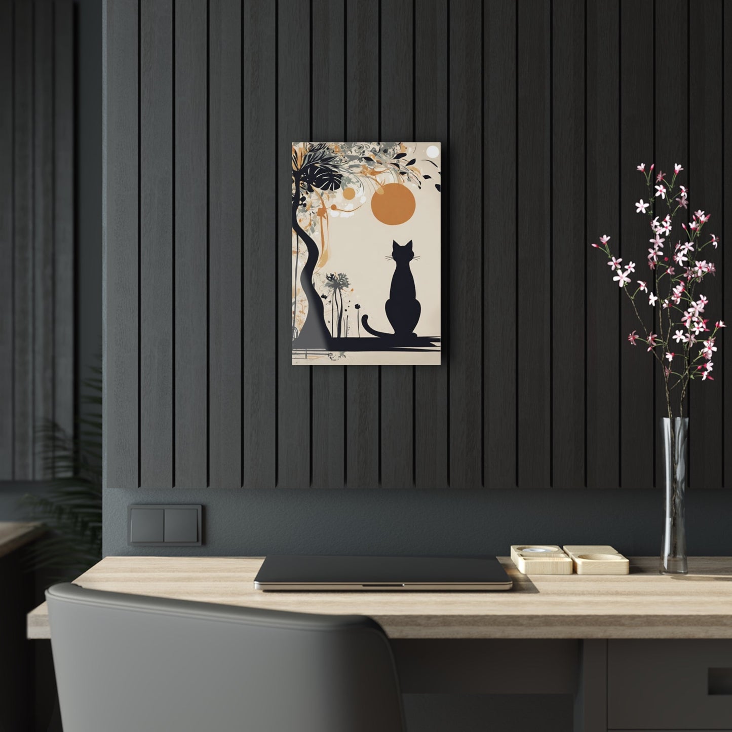 Sunrise Kitty Acrylic Prints - Home Decor - Epileptic Al’s Shop
