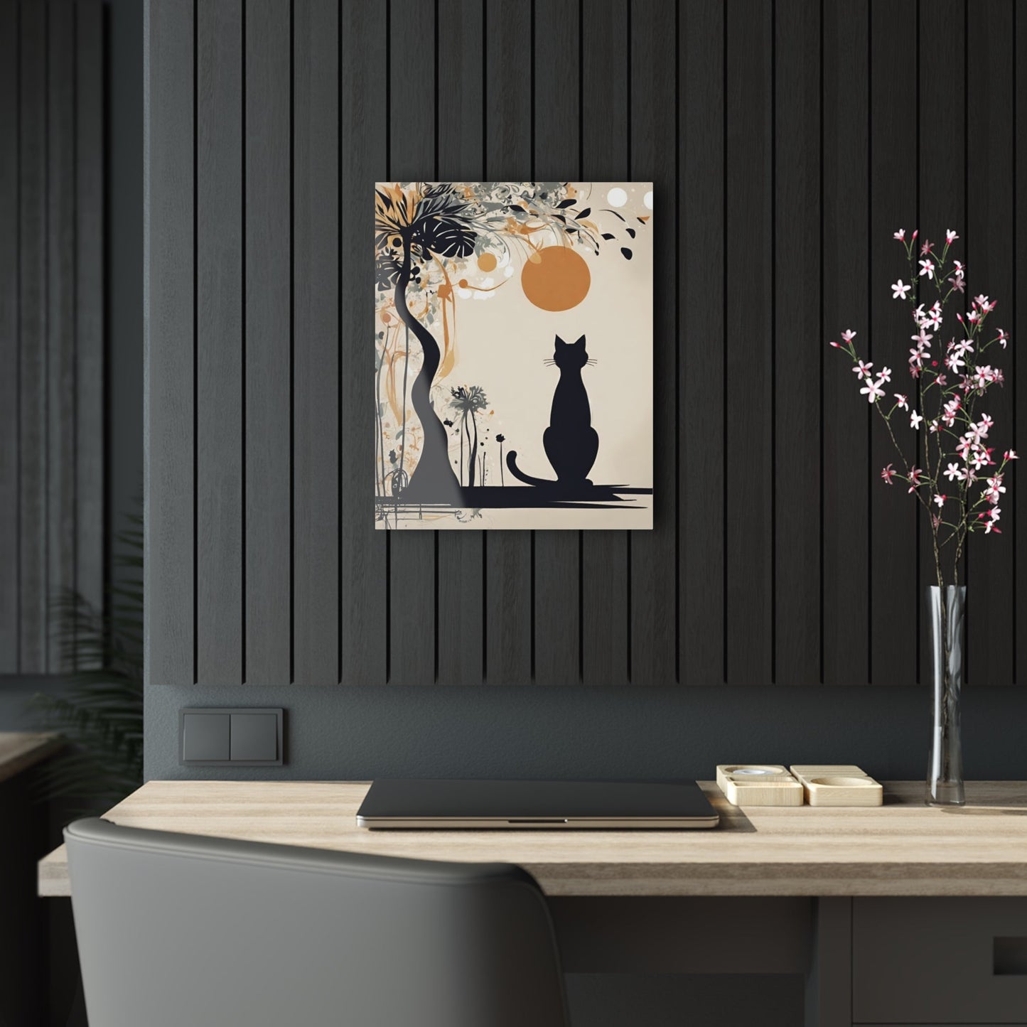 Sunrise Kitty Acrylic Prints - Home Decor - Epileptic Al’s Shop