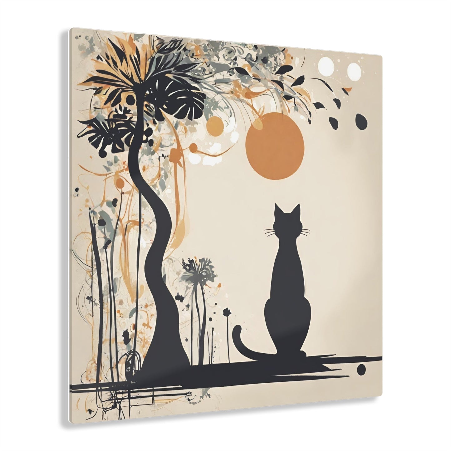 Sunrise Kitty Acrylic Prints - Home Decor - Epileptic Al’s Shop