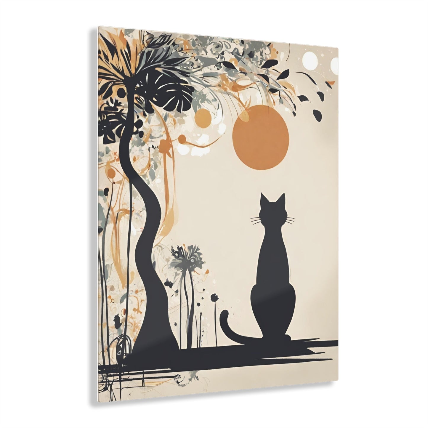 Sunrise Kitty Acrylic Prints - Home Decor - Epileptic Al’s Shop