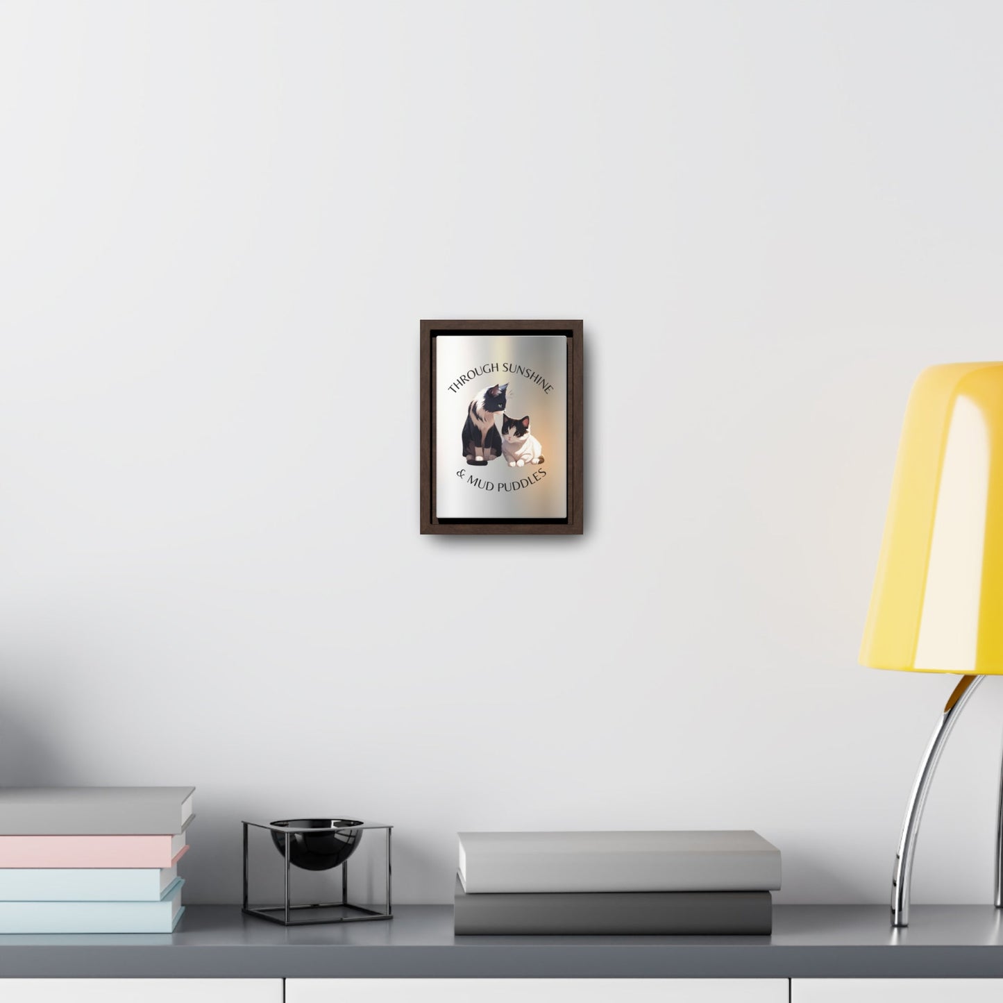 Sunshine & Mud Puddles Gallery Canvas Wraps, Vertical Frame - Canvas - Epileptic Al’s Shop