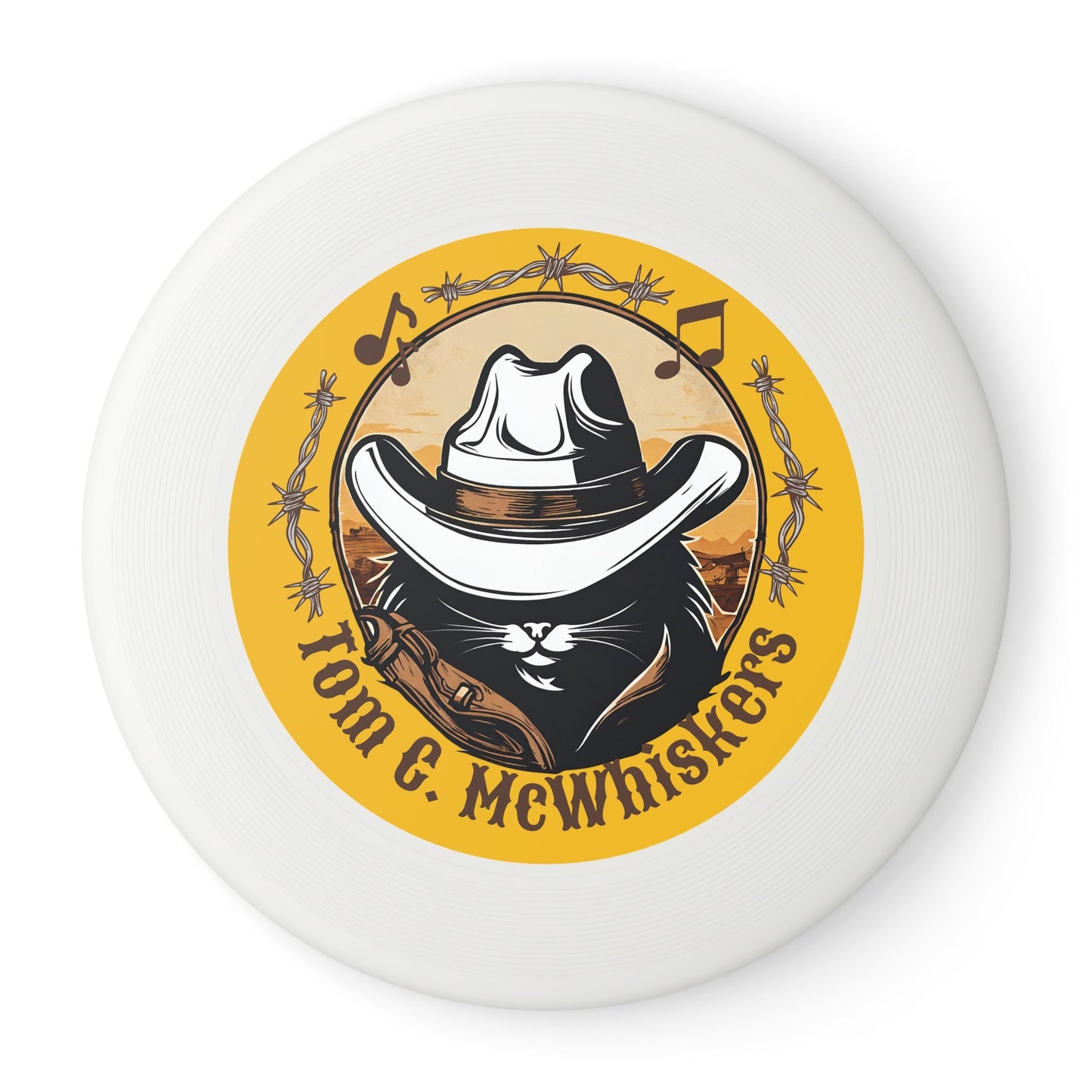 Tom C. McWhiskers Wham - O Frisbee - Accessories - Epileptic Al’s Shop