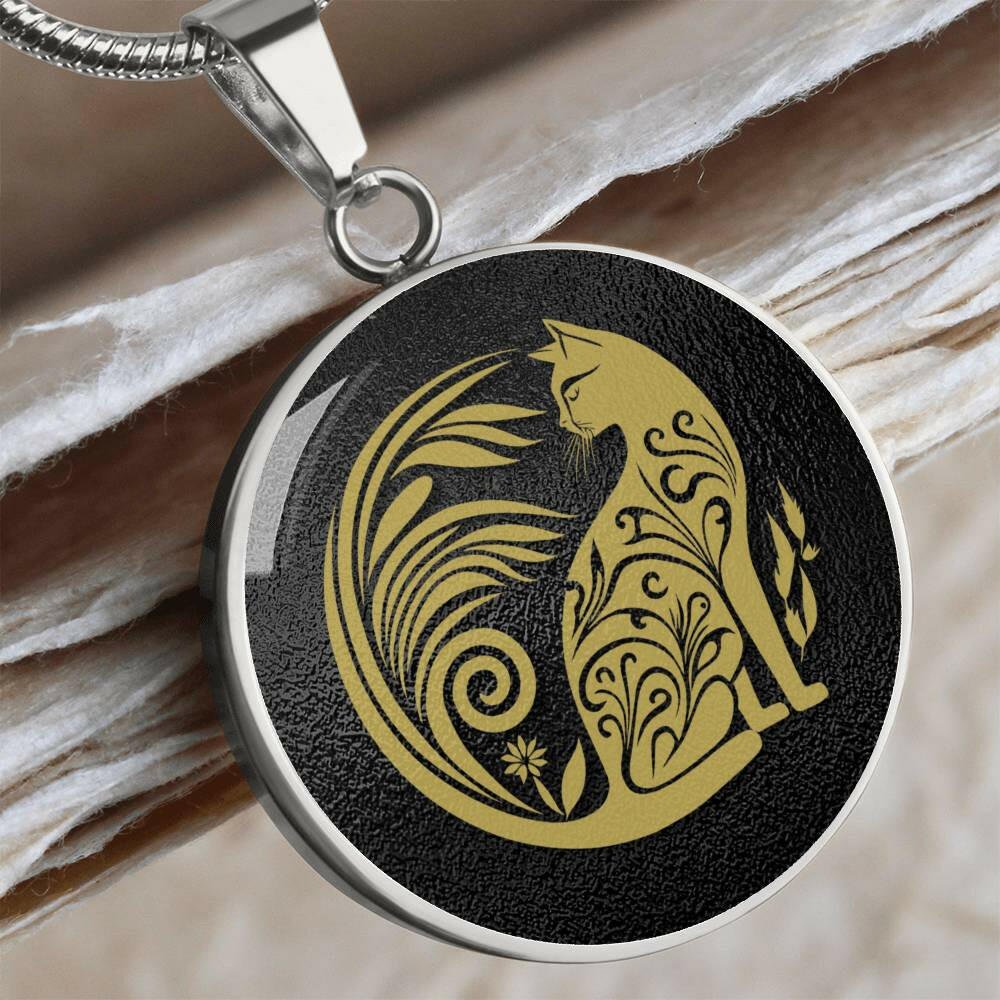 Tropical Cat Necklace - Jewelry - Epileptic Al’s Shop
