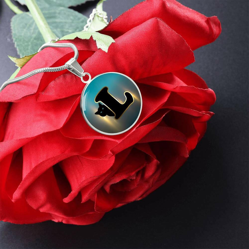 Turquoise Gold L Necklace - EpiAl's Shop