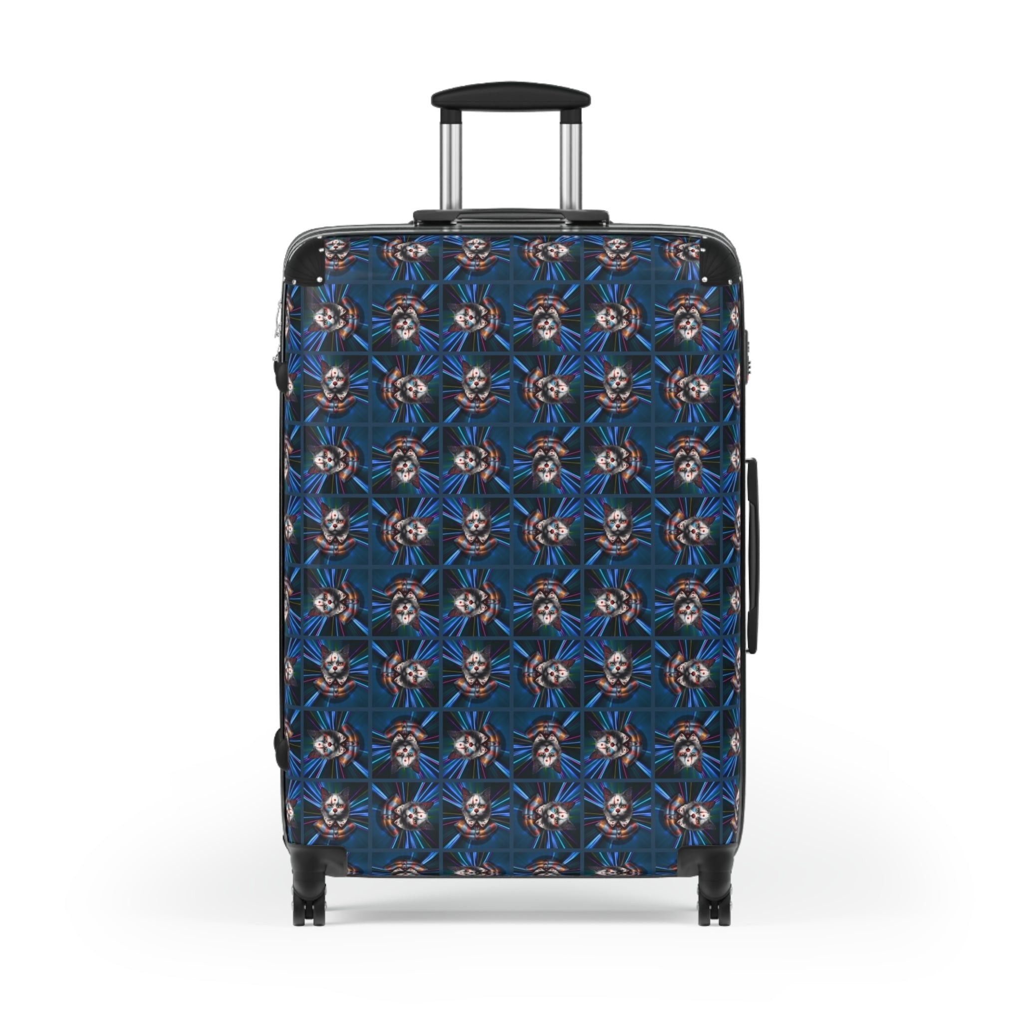 Vibrant Travel Suitcase with Bold Design - Bags, Suitcases - EpiAl's Shop