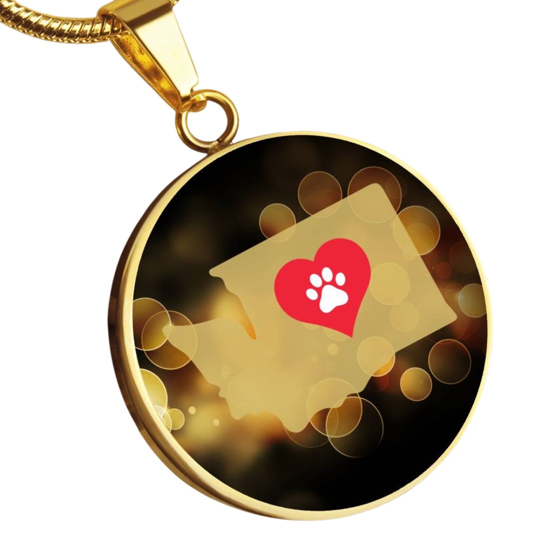 Washington luvs Cats Necklace - Jewelry - Epileptic Al’s Shop