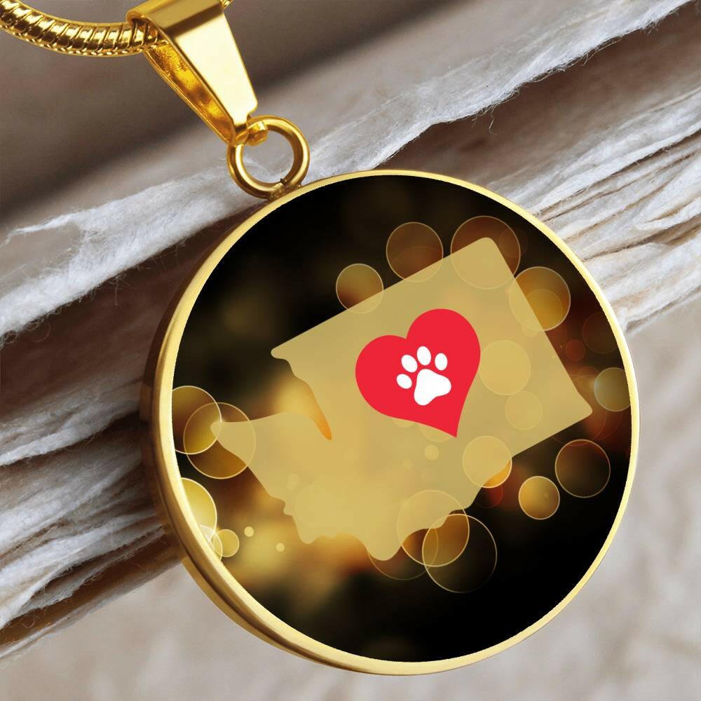Washington luvs Cats Necklace - Jewelry - Epileptic Al’s Shop