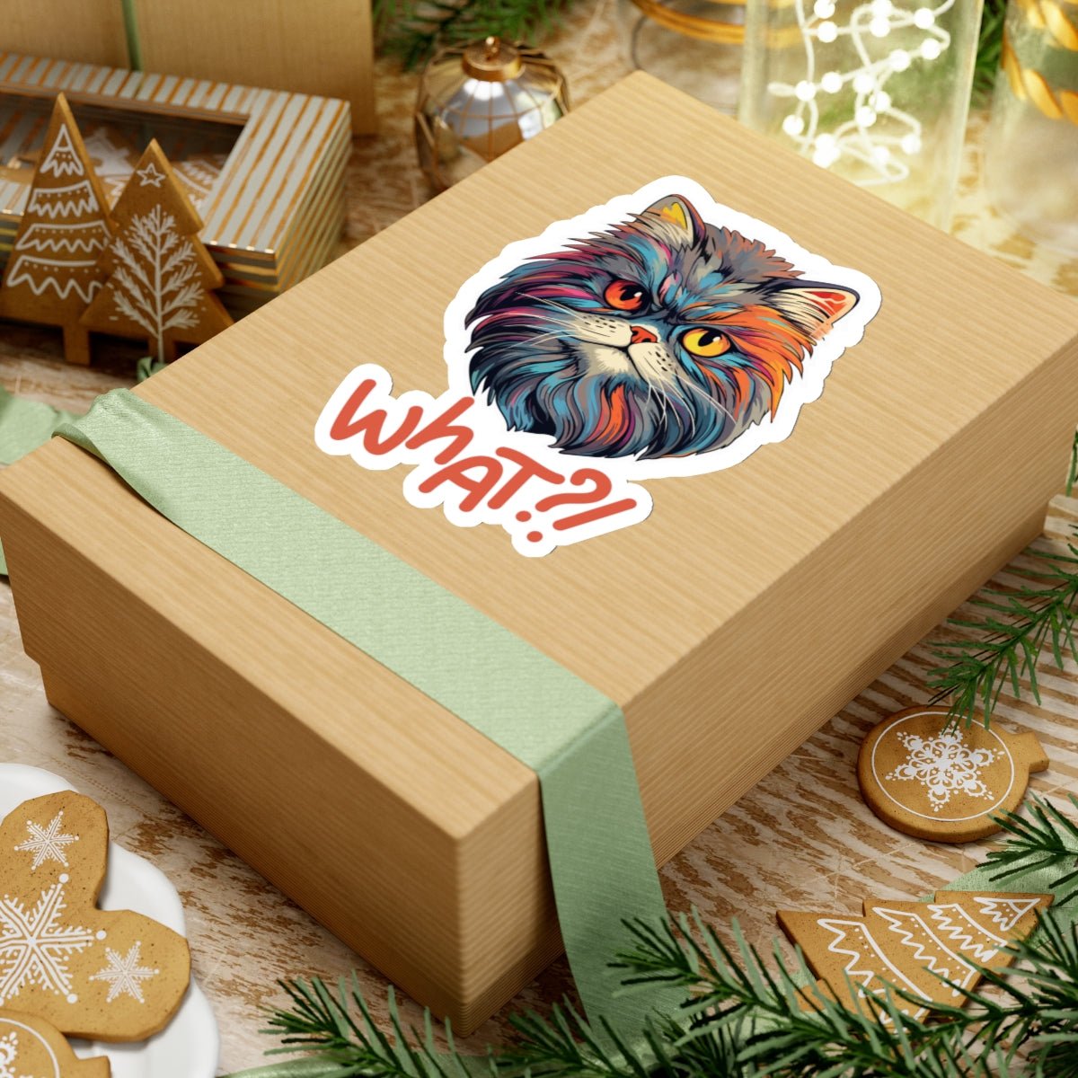What?! Kiss - Cut Stickers - Paper products - Epileptic Al’s Shop
