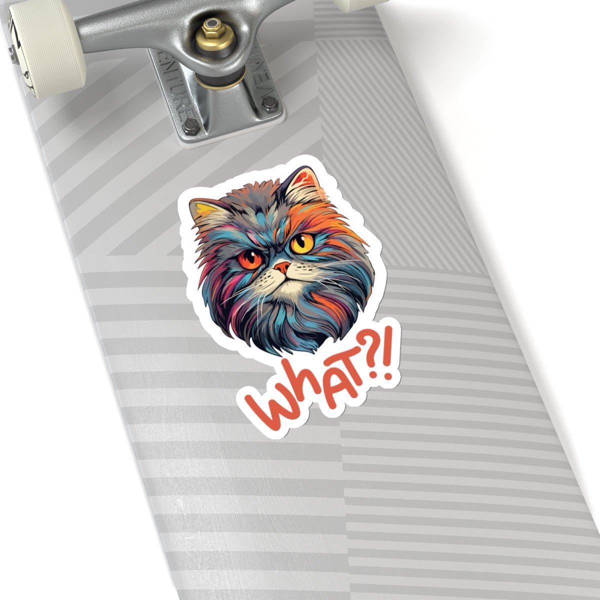 What?! Kiss - Cut Stickers - Paper products - Epileptic Al’s Shop