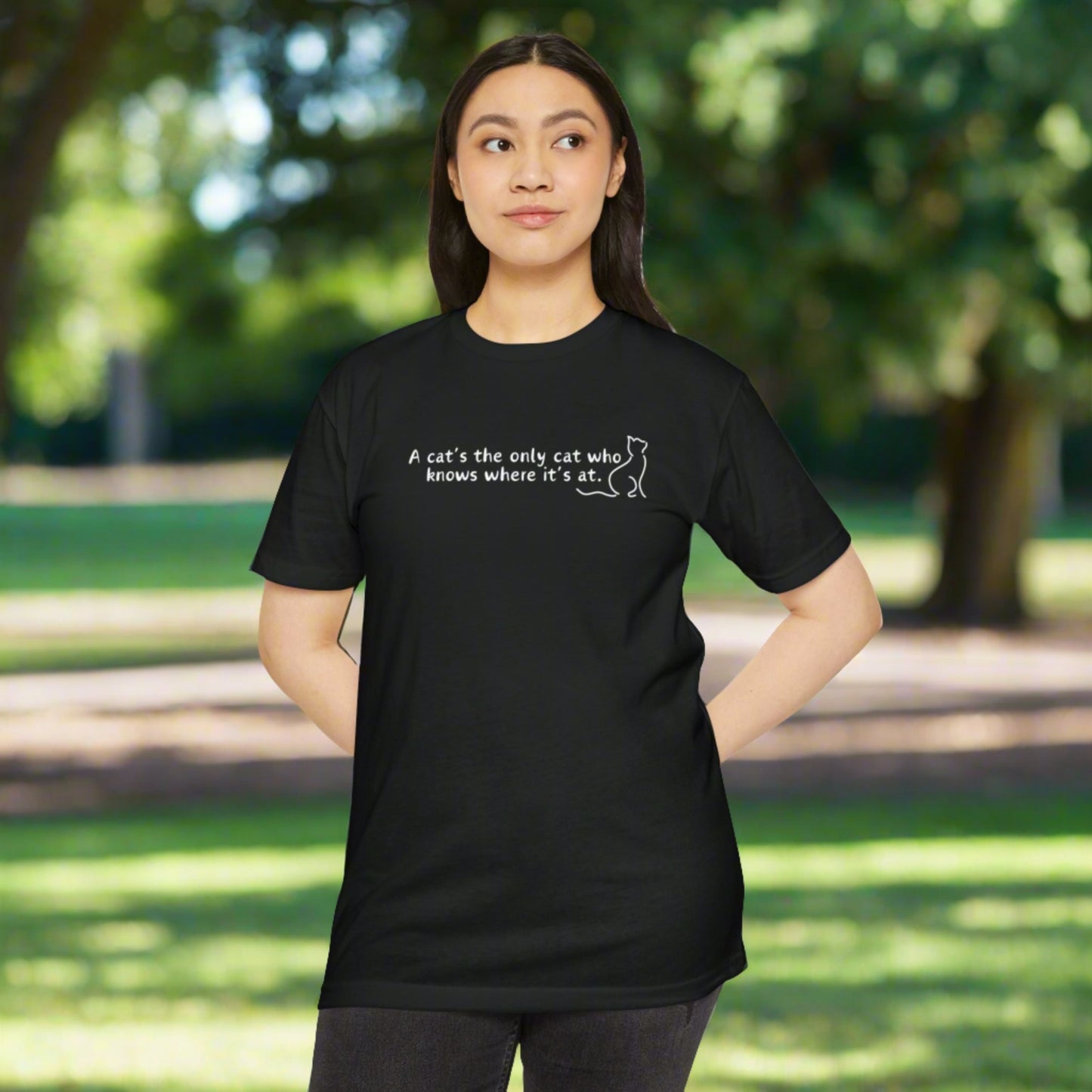 Where It's At Unisex CVC Jersey T - shirt - T - Shirt - Epileptic Al’s Shop