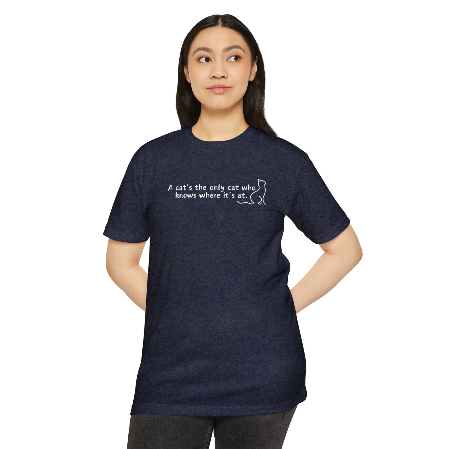 Where It's At Unisex CVC Jersey T - shirt - T - Shirt - Epileptic Al’s Shop