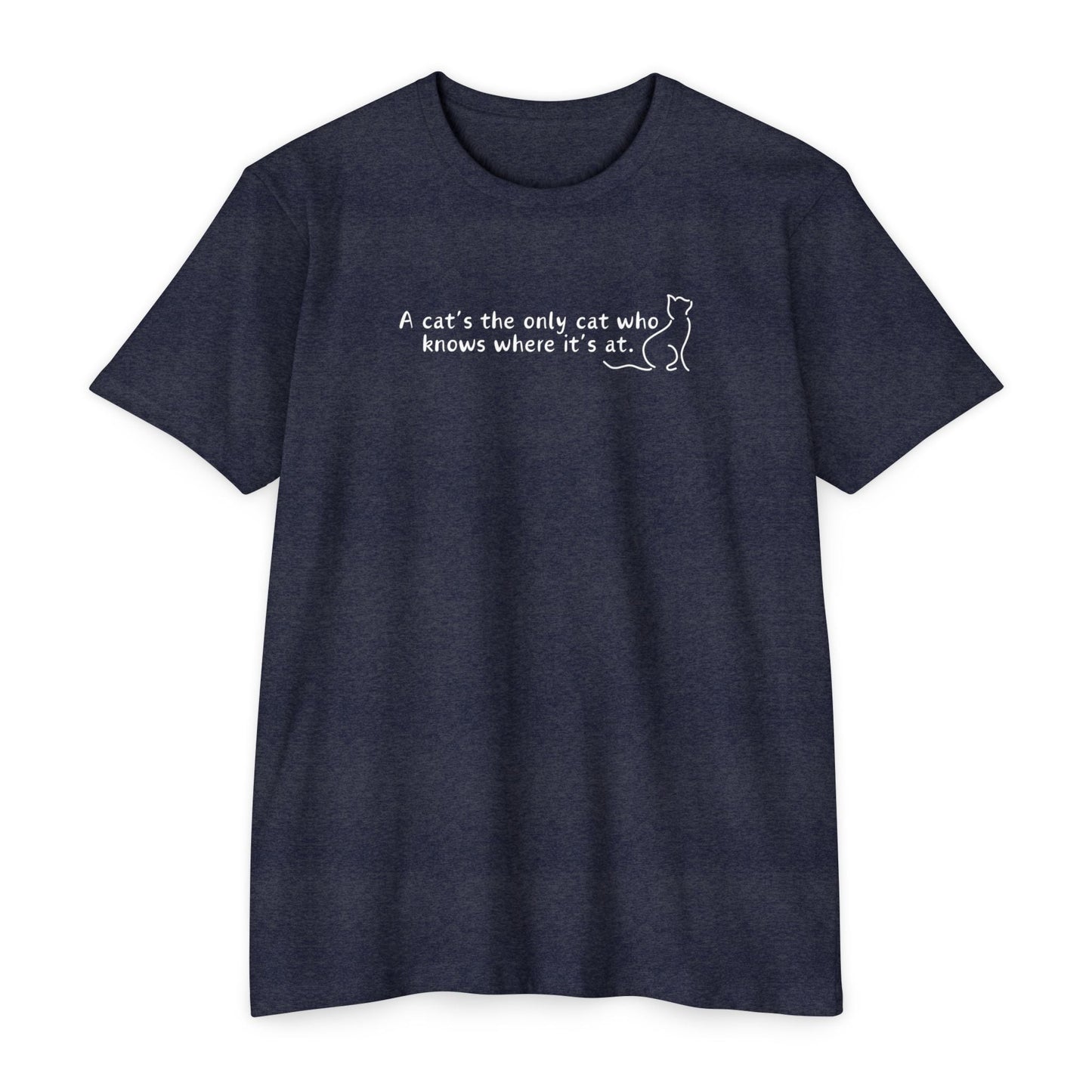 Where It's At Unisex CVC Jersey T - shirt - T - Shirt - Epileptic Al’s Shop