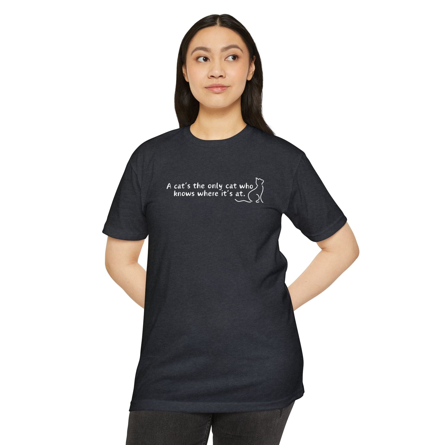 Where It's At Unisex CVC Jersey T - shirt - T - Shirt - Epileptic Al’s Shop