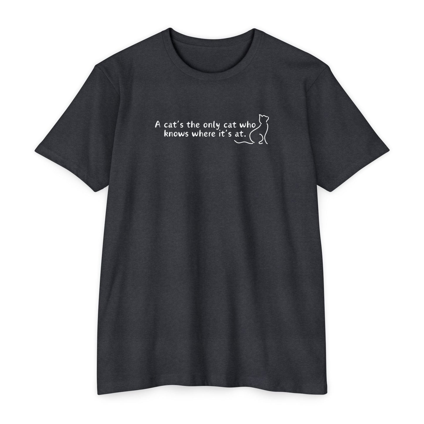 Where It's At Unisex CVC Jersey T - shirt - T - Shirt - Epileptic Al’s Shop