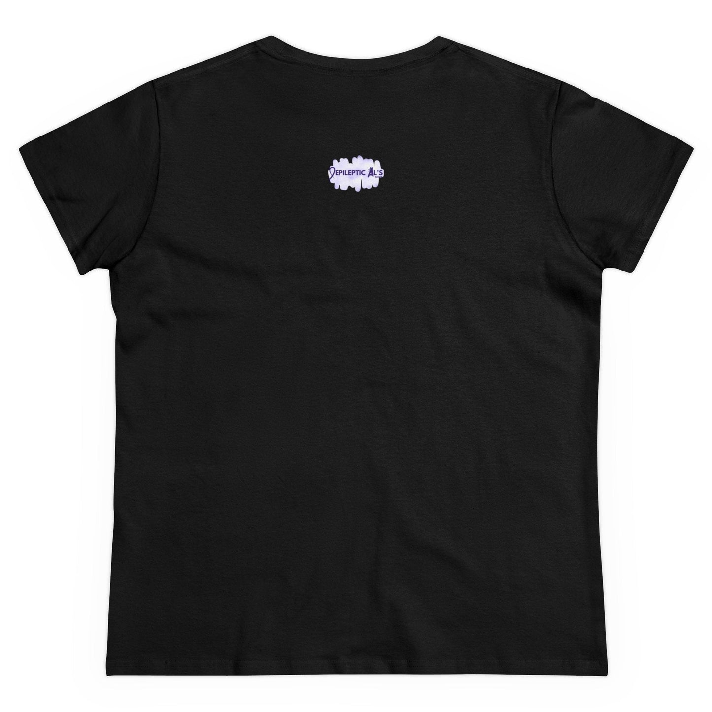 Wildflower Kitty Women's Midweight Cotton Tee - T - Shirt - Epileptic Al’s Shop