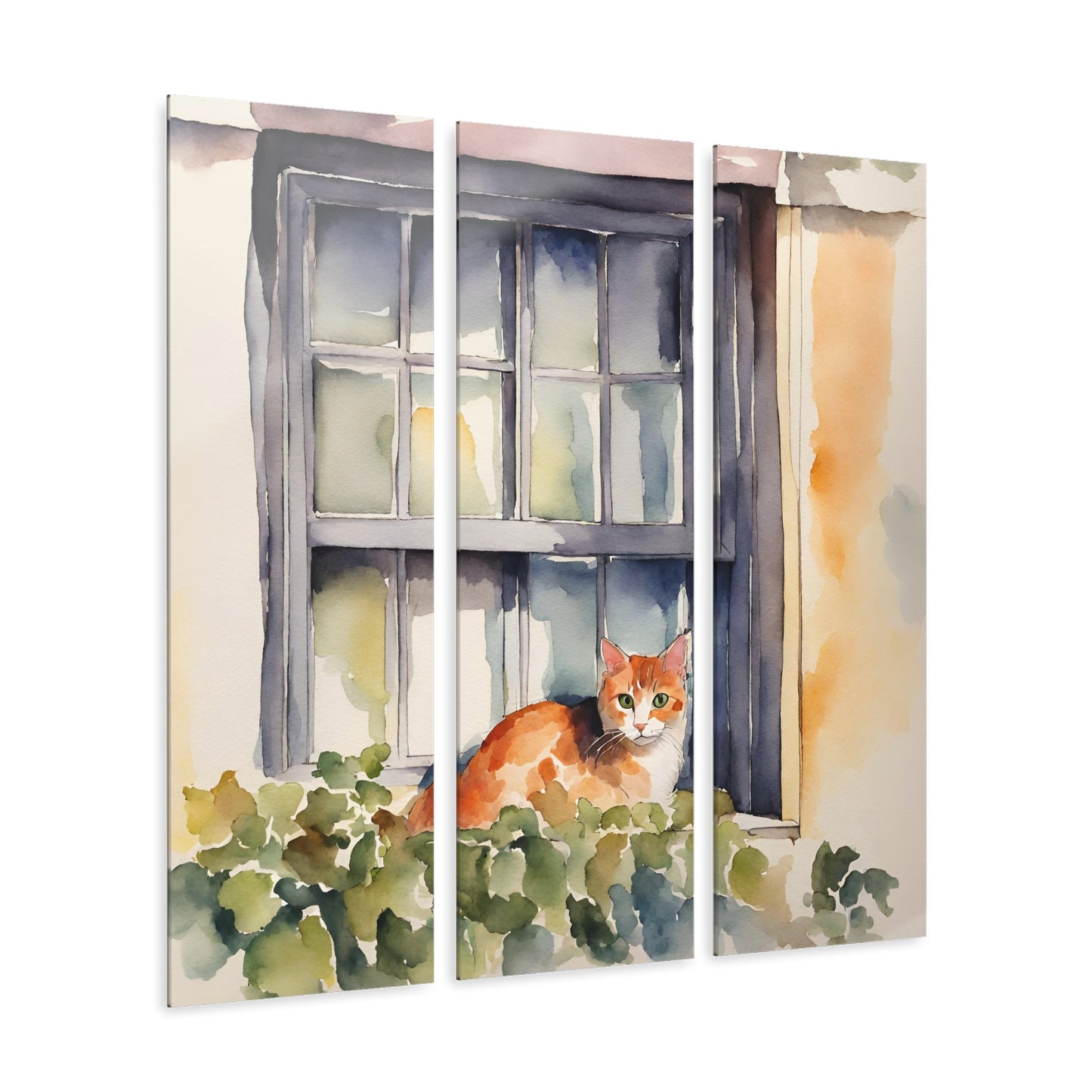 Window Kitty Acrylic Prints (Triptych) - Home Decor - Epileptic Al’s Shop